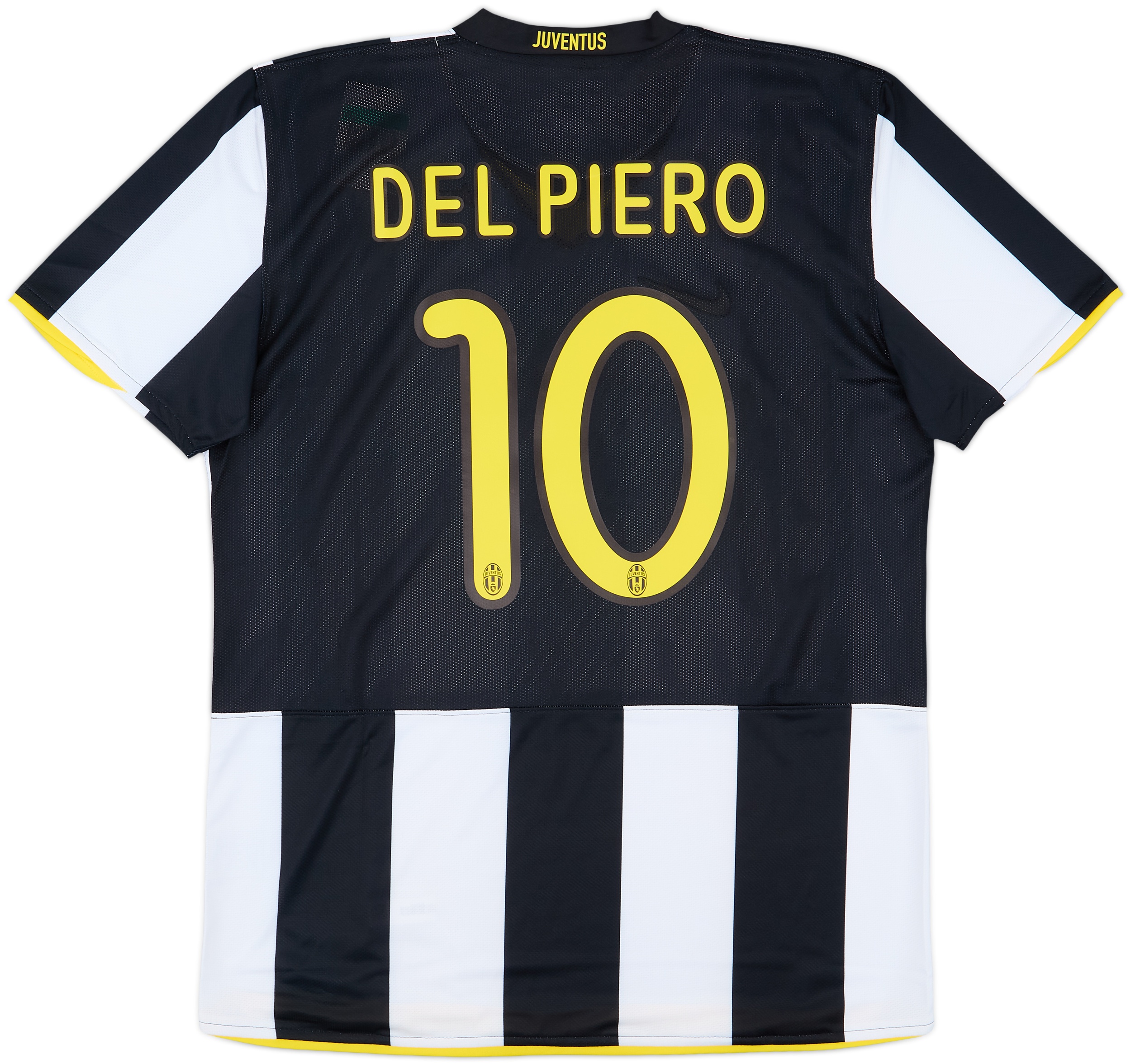 2008-09 Juventus Player Issue Home Shirt Del Piero #10 (XL)