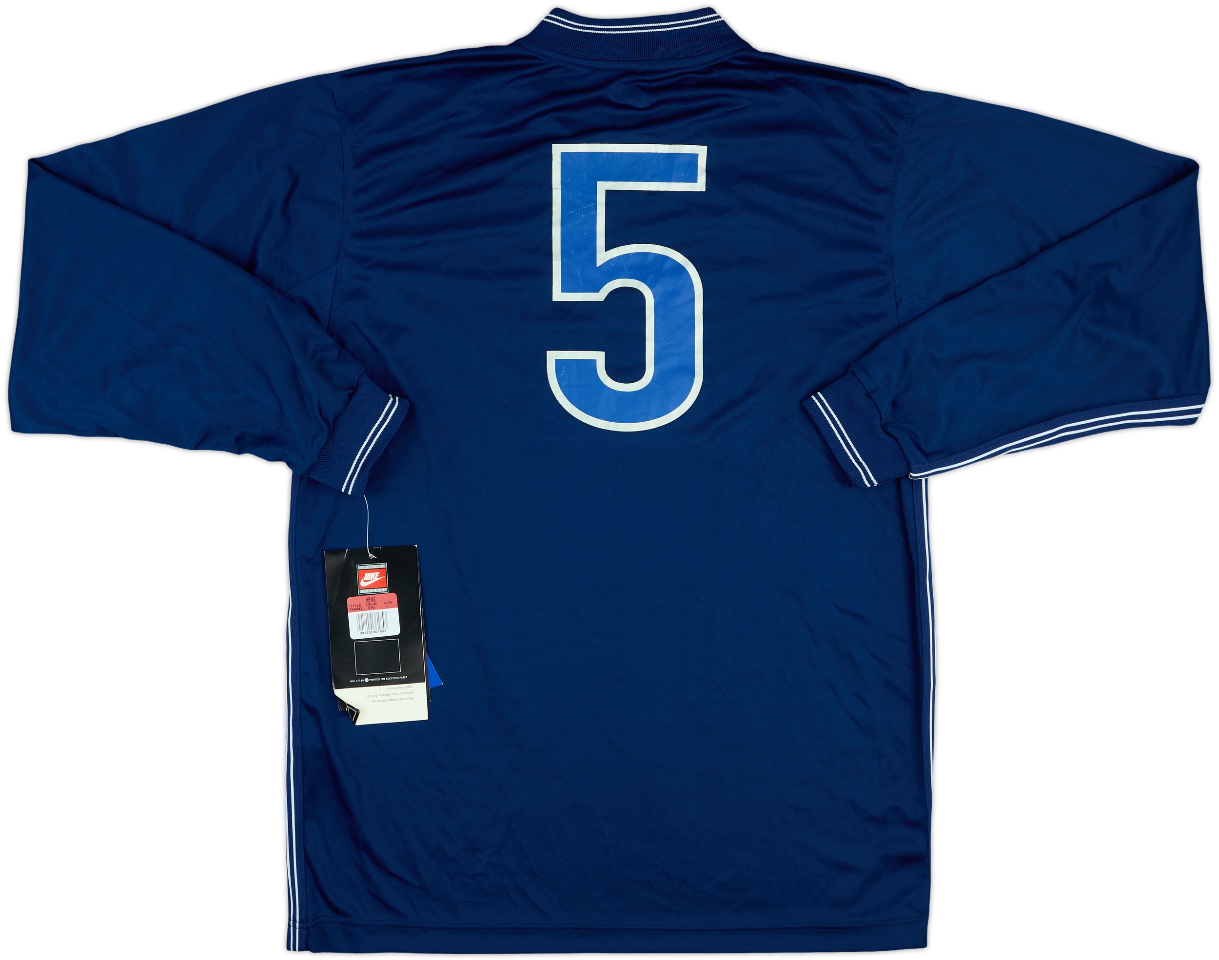 NIKE Inter Milan サッカーシャツ 古着 水色 Lサイズ 2006-07 Inter Milan Nike Training L/S Shirt - 4/10 - (L.Boys)