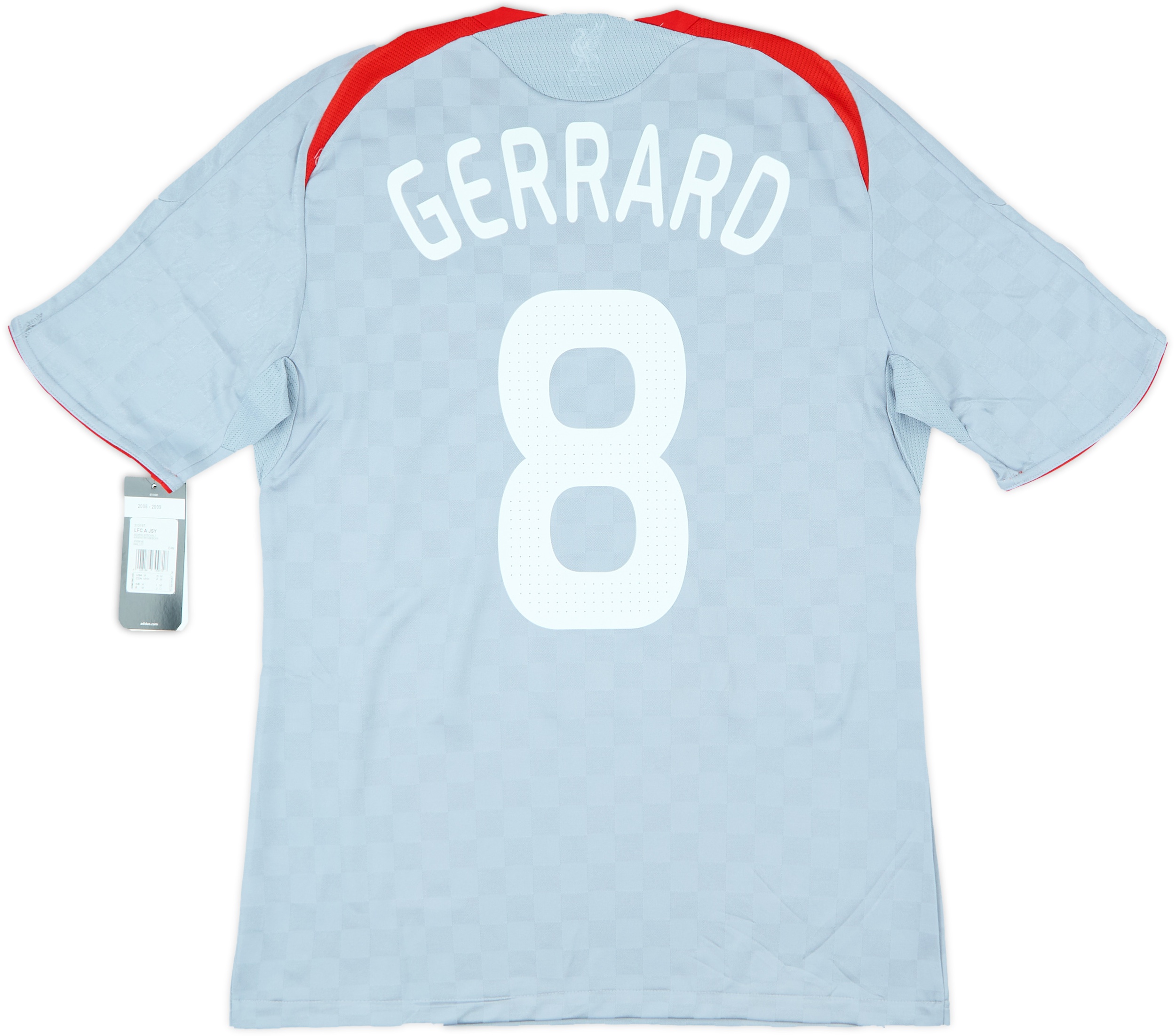【激安アウトレット!】 Liverpool 2008-09 Away (M) #8 Gerrard Shirt ウェア