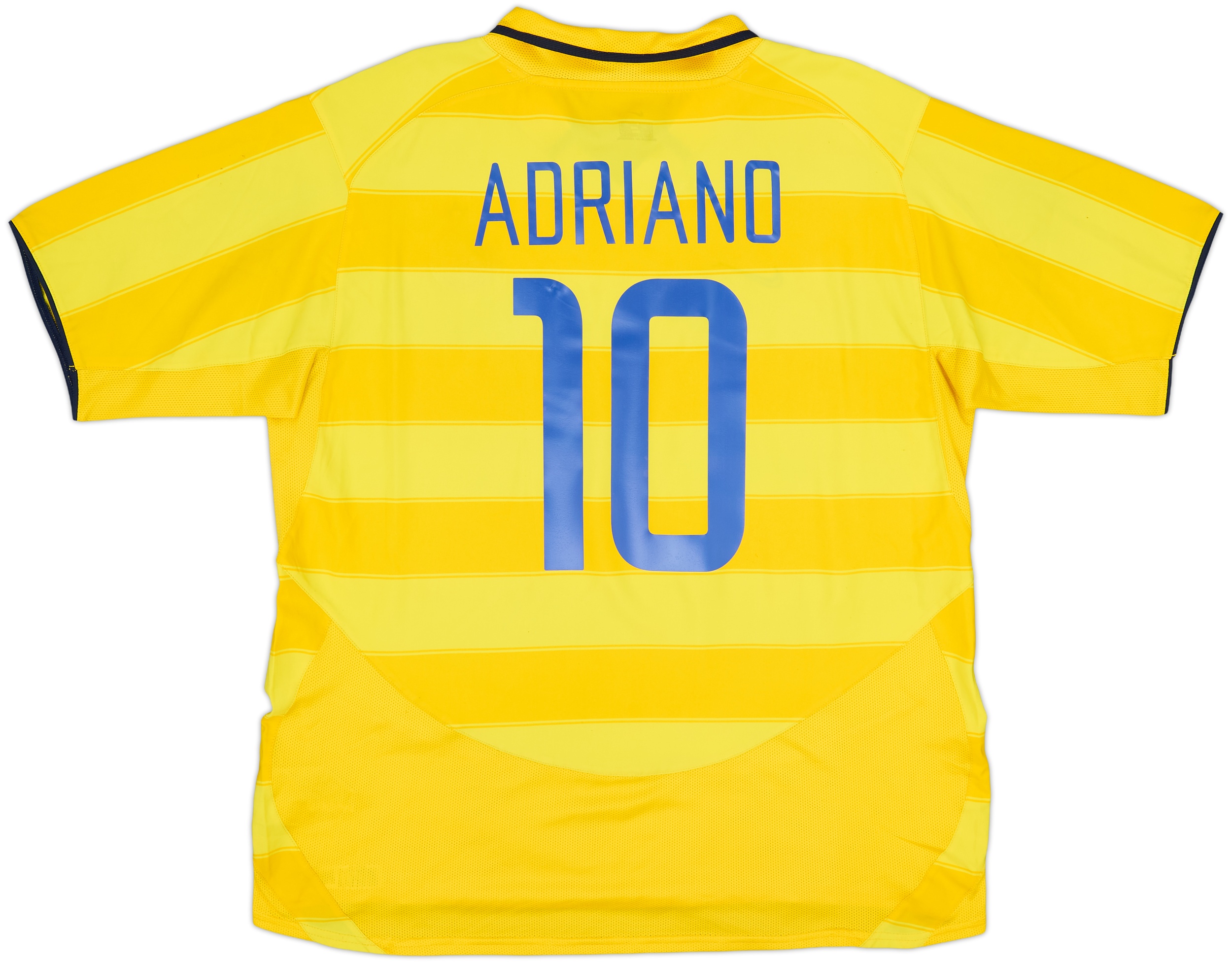2003-04 Inter Milan Away Shirt Adriano #10 - 8/10 - (XXL)