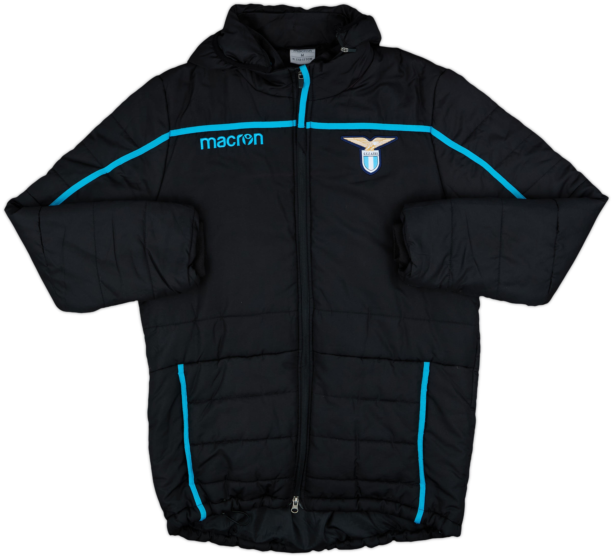 2016-17 Lazio Macron Padded Bench Coat - 7/10 - (M)
