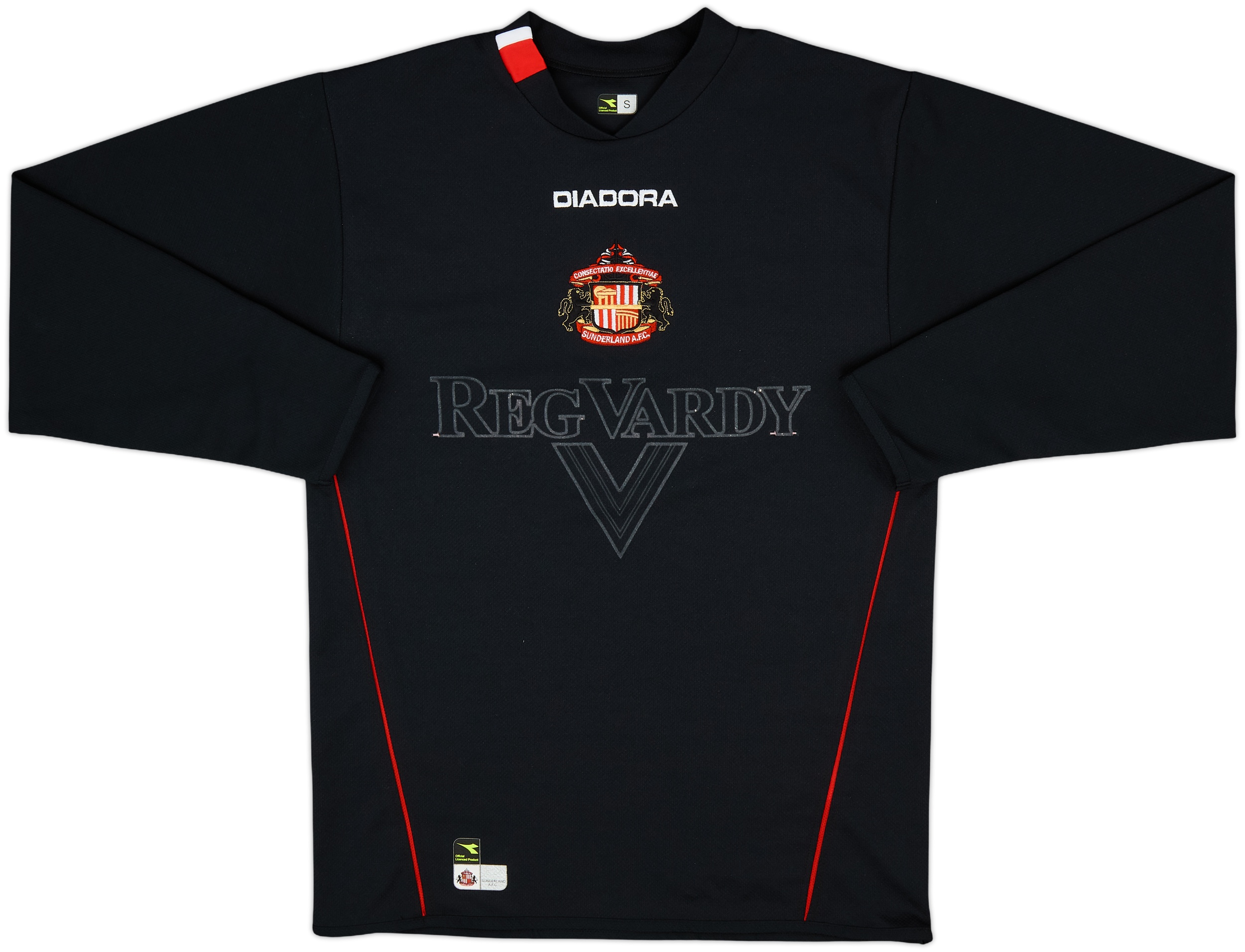 Maillot Sunderland 2004/2005 Diadora - Away Blanc/bleu/rouge - Taille M - Occasion