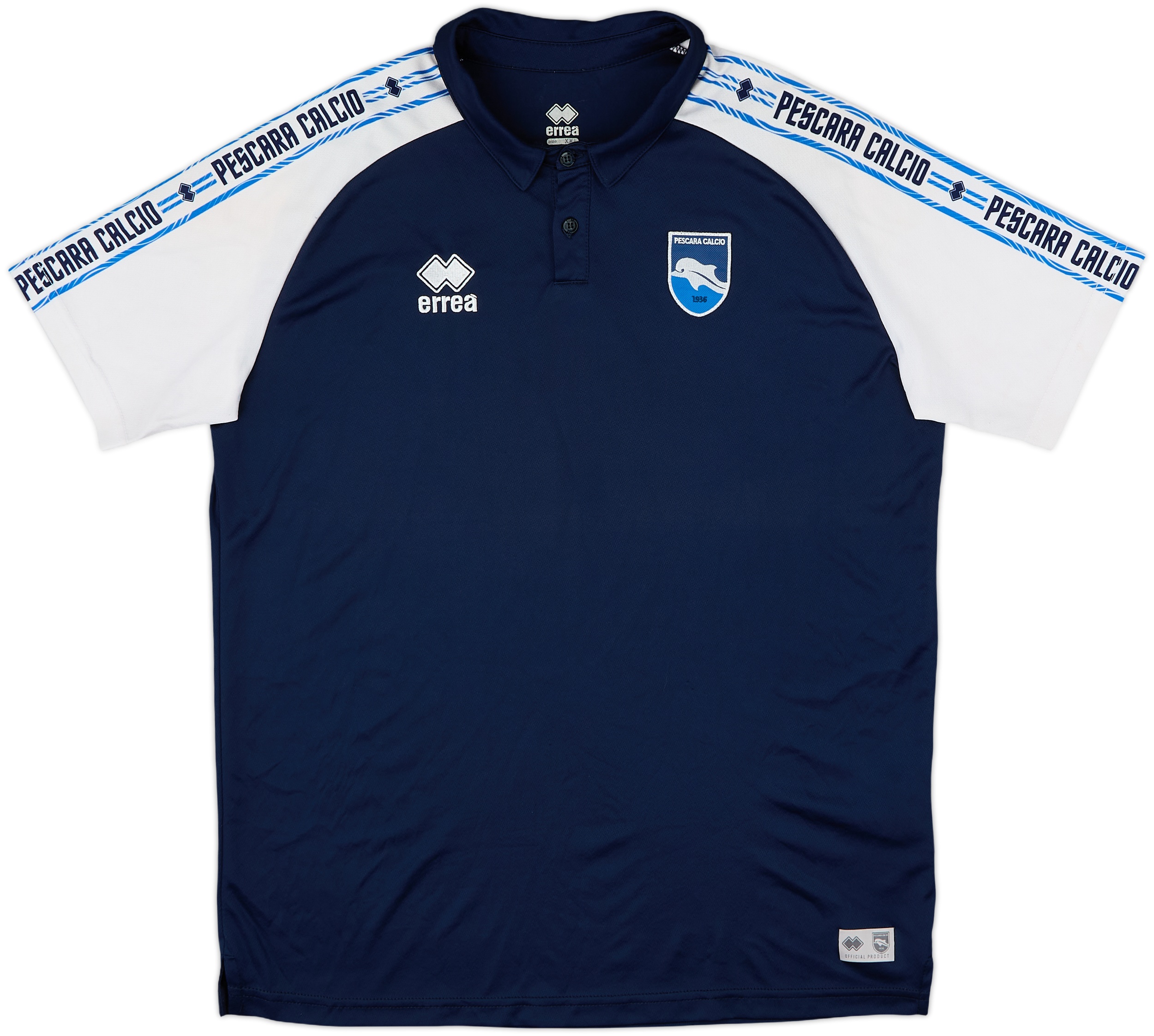 Pantaloncino Ufficiale Pescara Calcio Third 2017/2018 - Errea - Nuovo Con Etichette