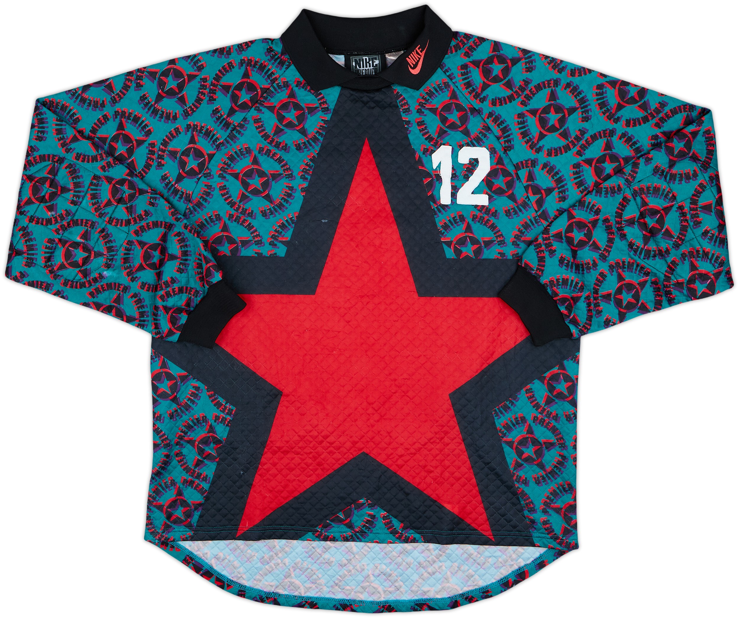 1994-95 Nike GK Template Shirt (Arsenal) #12 - 8/10 - (L)
