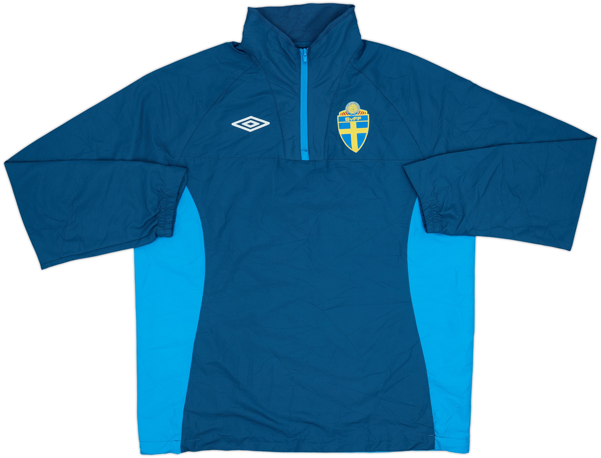 2012-13 Sweden Umbro 1/4 Zip Drill Top - 8/10 - (L)