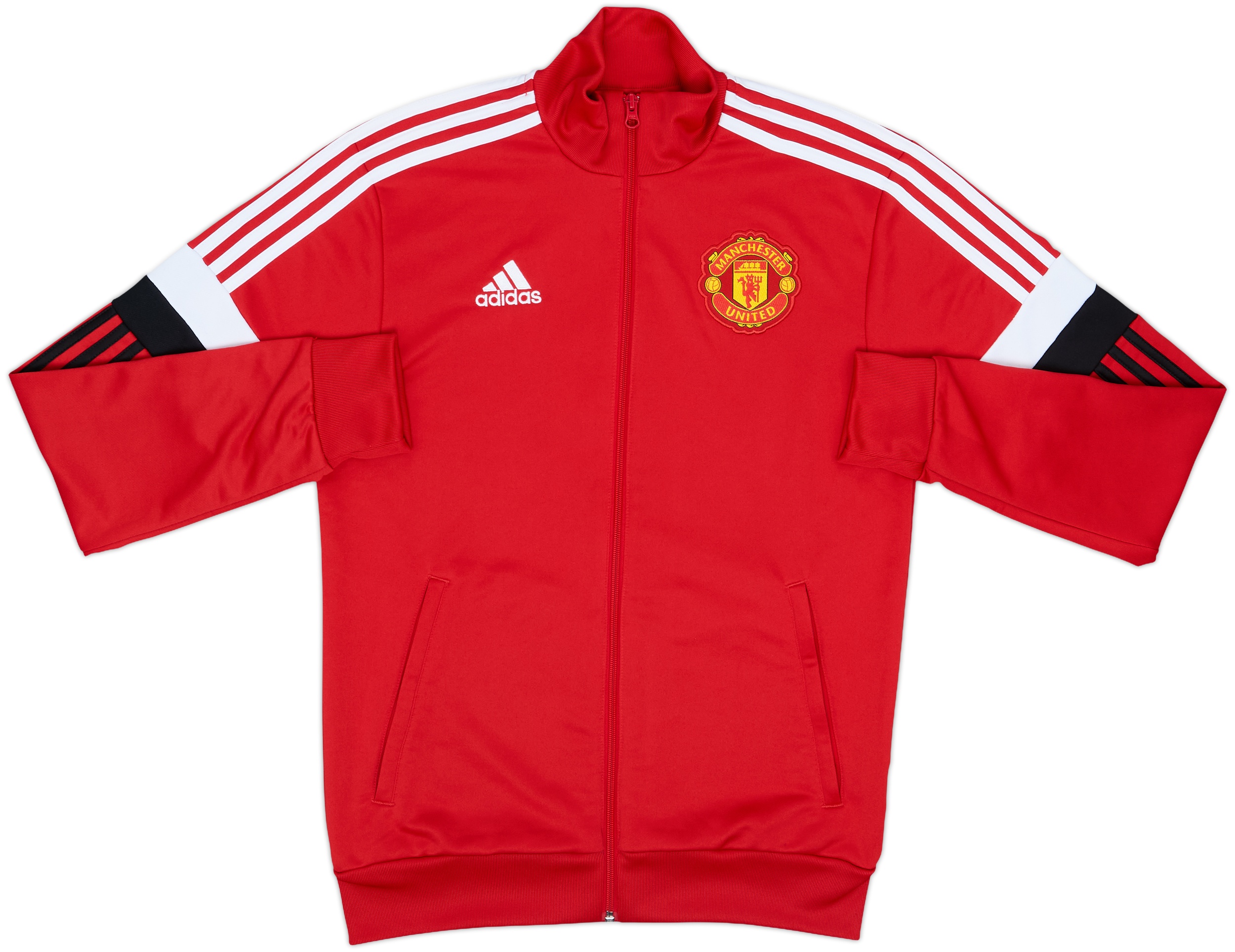 2021-22 Manchester United adidas Track Jacket - 9/10 - (S)