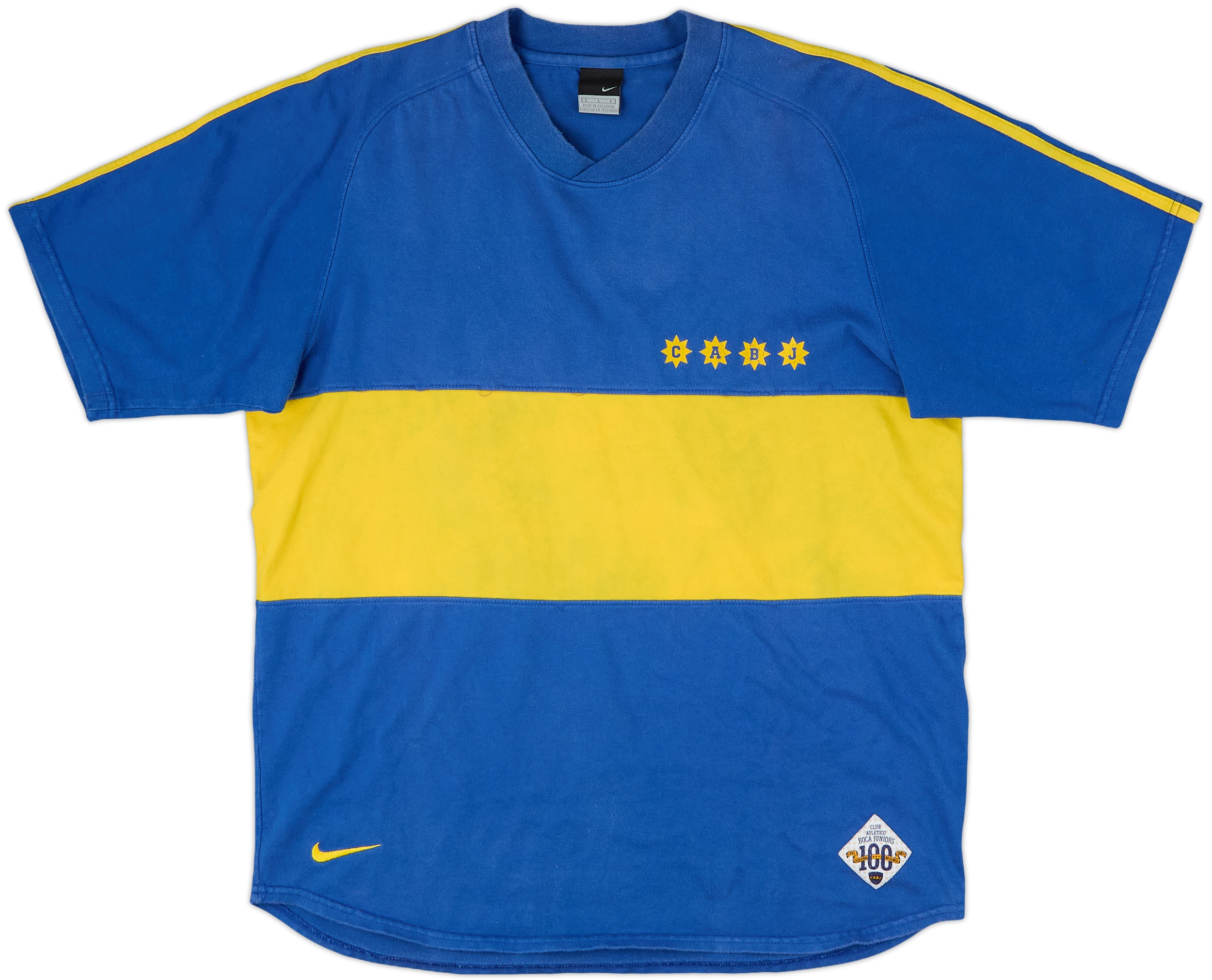 Créer Son Nouveau Maillot de Foot Boca Juniors Retro Domicile 2010/2011