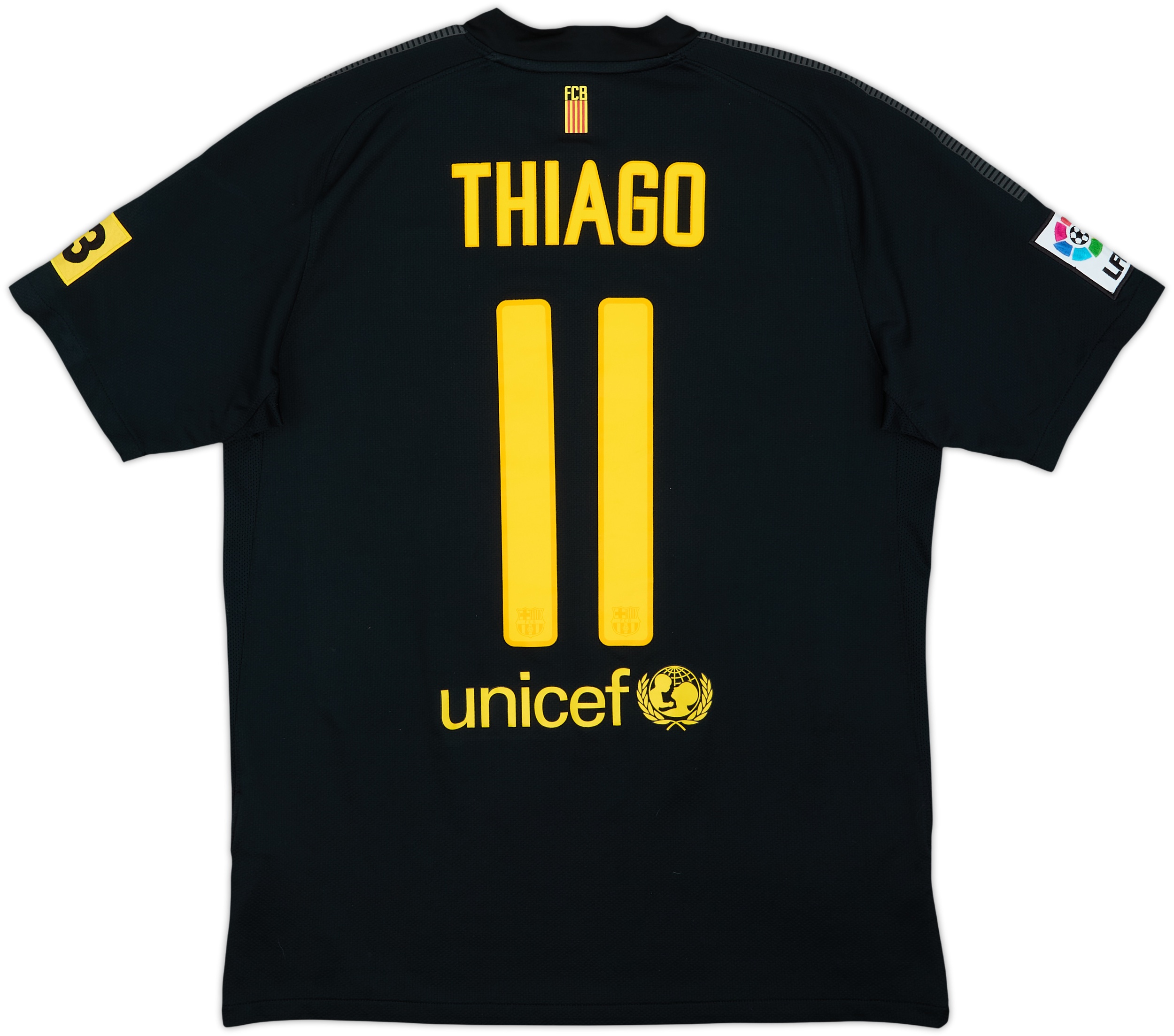 2011-12 Barcelona Away Shirt Thiago #11 - 8/10 - (M)
