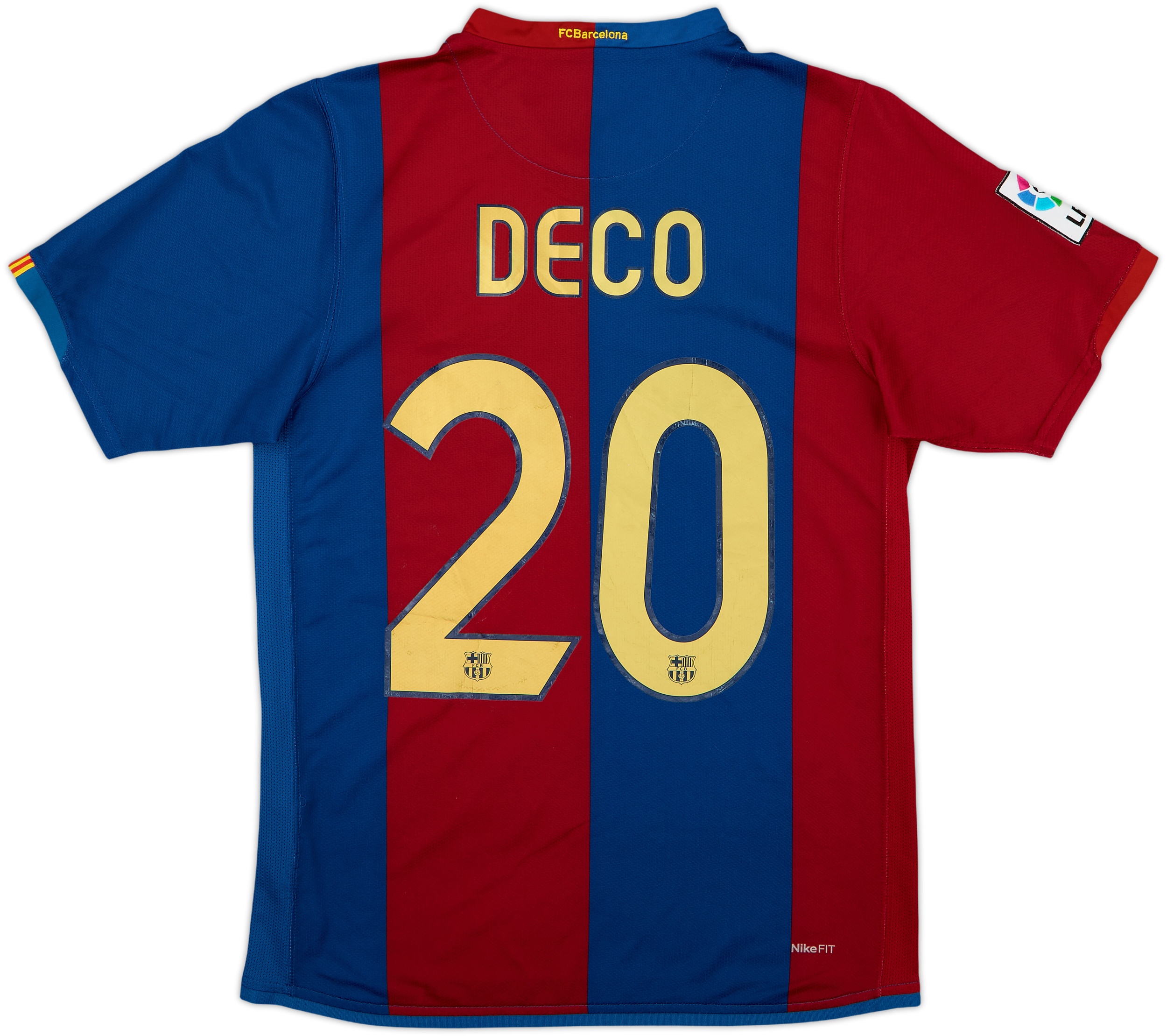 Maillot FC Barcelone Domicile 2004/2005 - Deco #20 - Taille L - Occasion