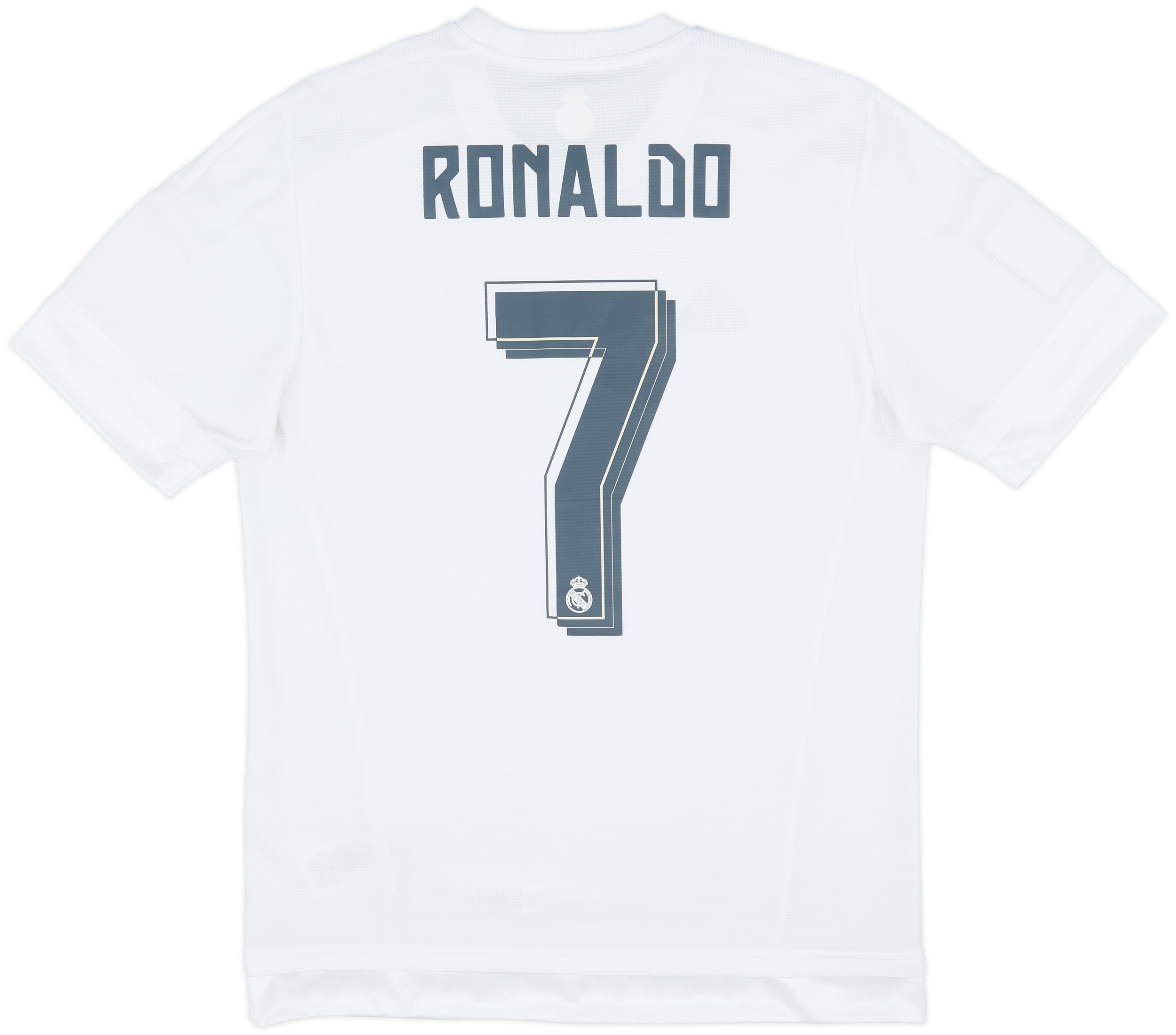 2015-16 Real Madrid Home Shirt Ronaldo #7 - 9/10 - (M)