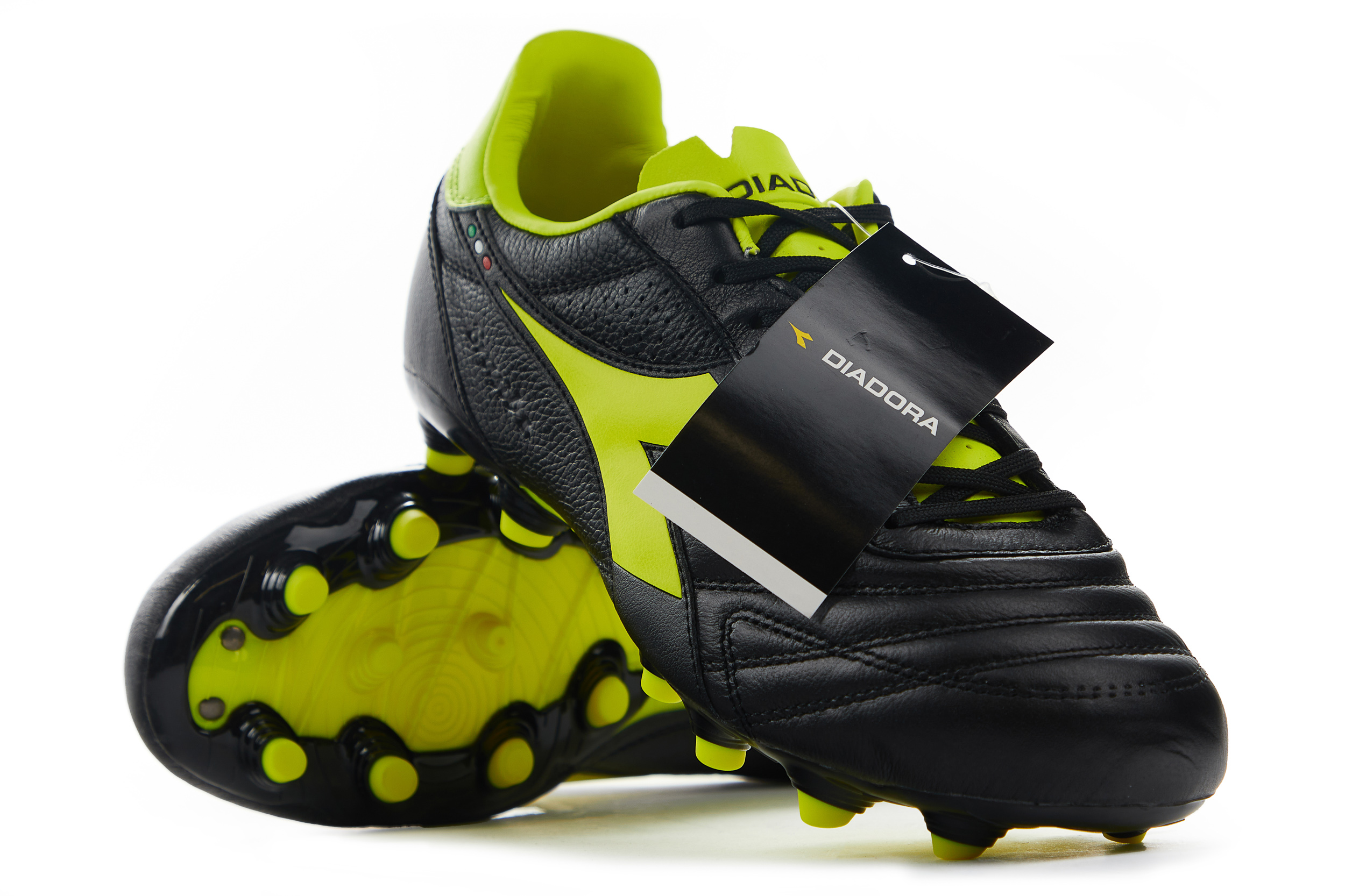 Chaussures De Foot Diadora Kobra Plus K BX14 - FW17 - Fluorescentes - Pointure 60 ?