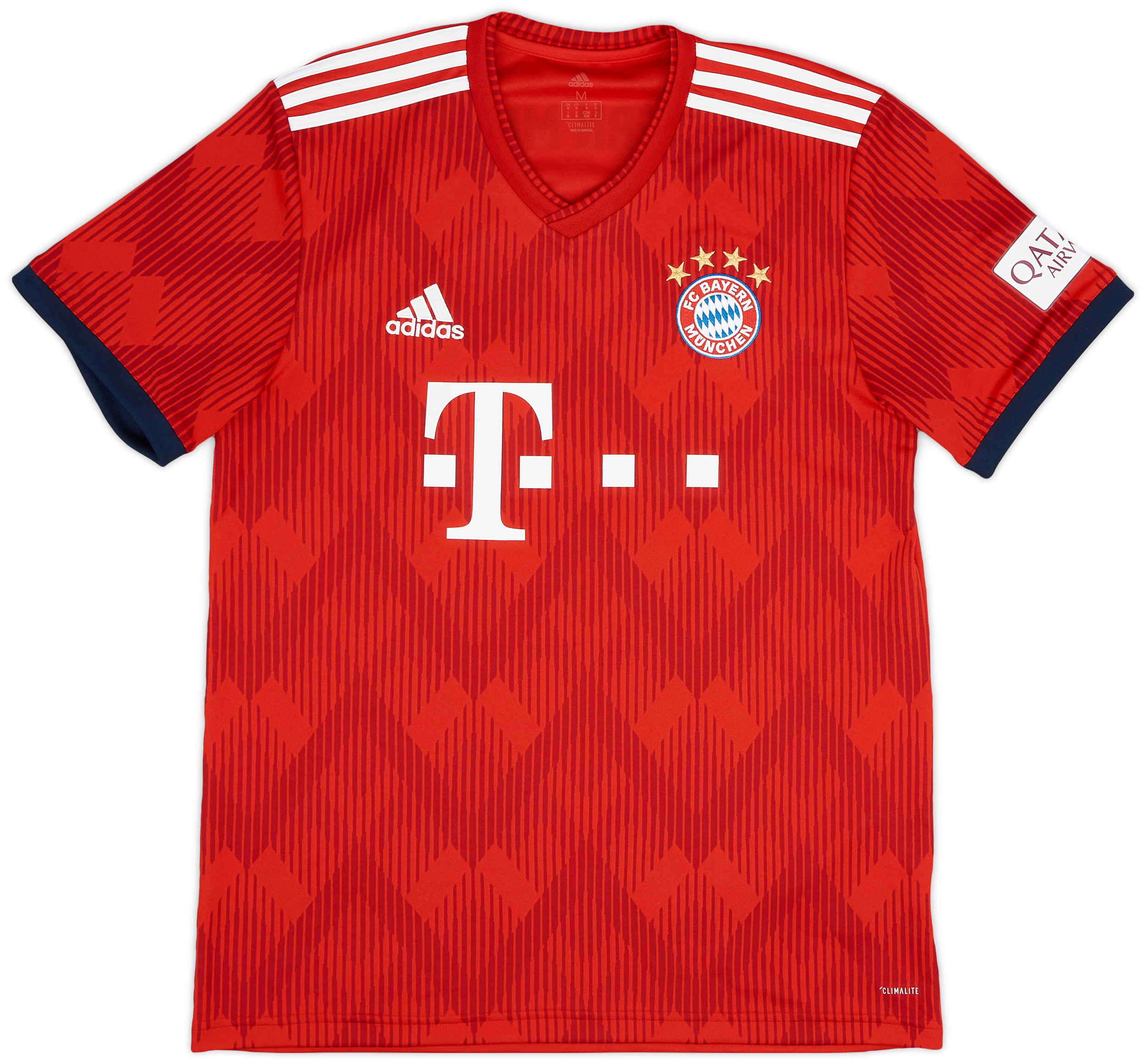 Bayern Munchen No6 Thiago Home Long Sleeves Kid Jersey