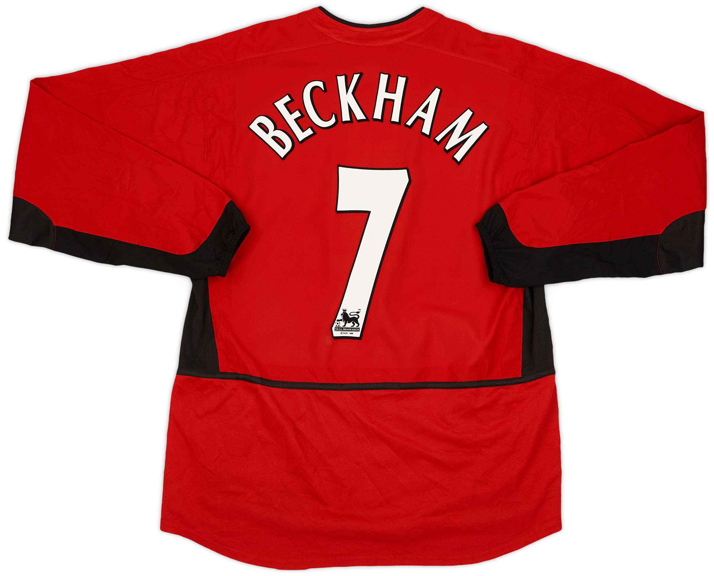 2002-04 Manchester United Home Shirt Beckham #7 - 6/10 - (XXL)