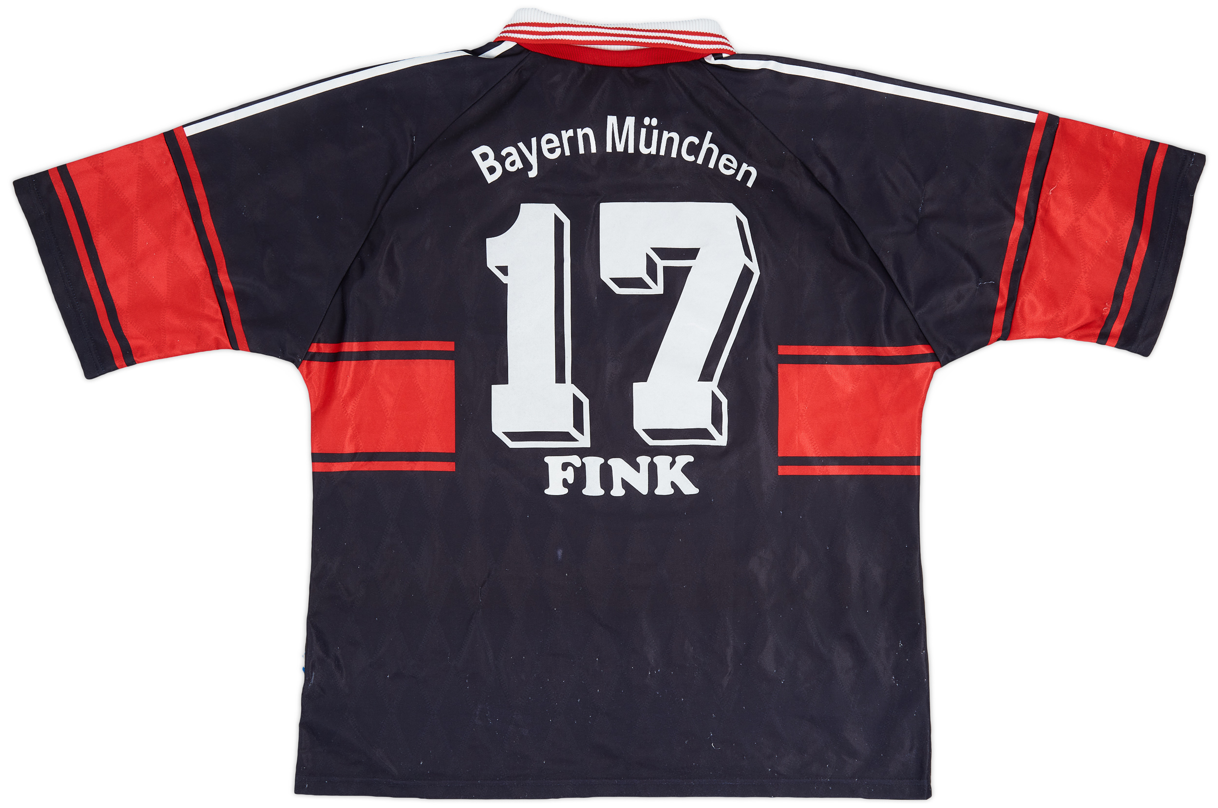 1997-99 Bayern Munich Home Shirt Basler #14 - 8/10 - (XL.Boys)