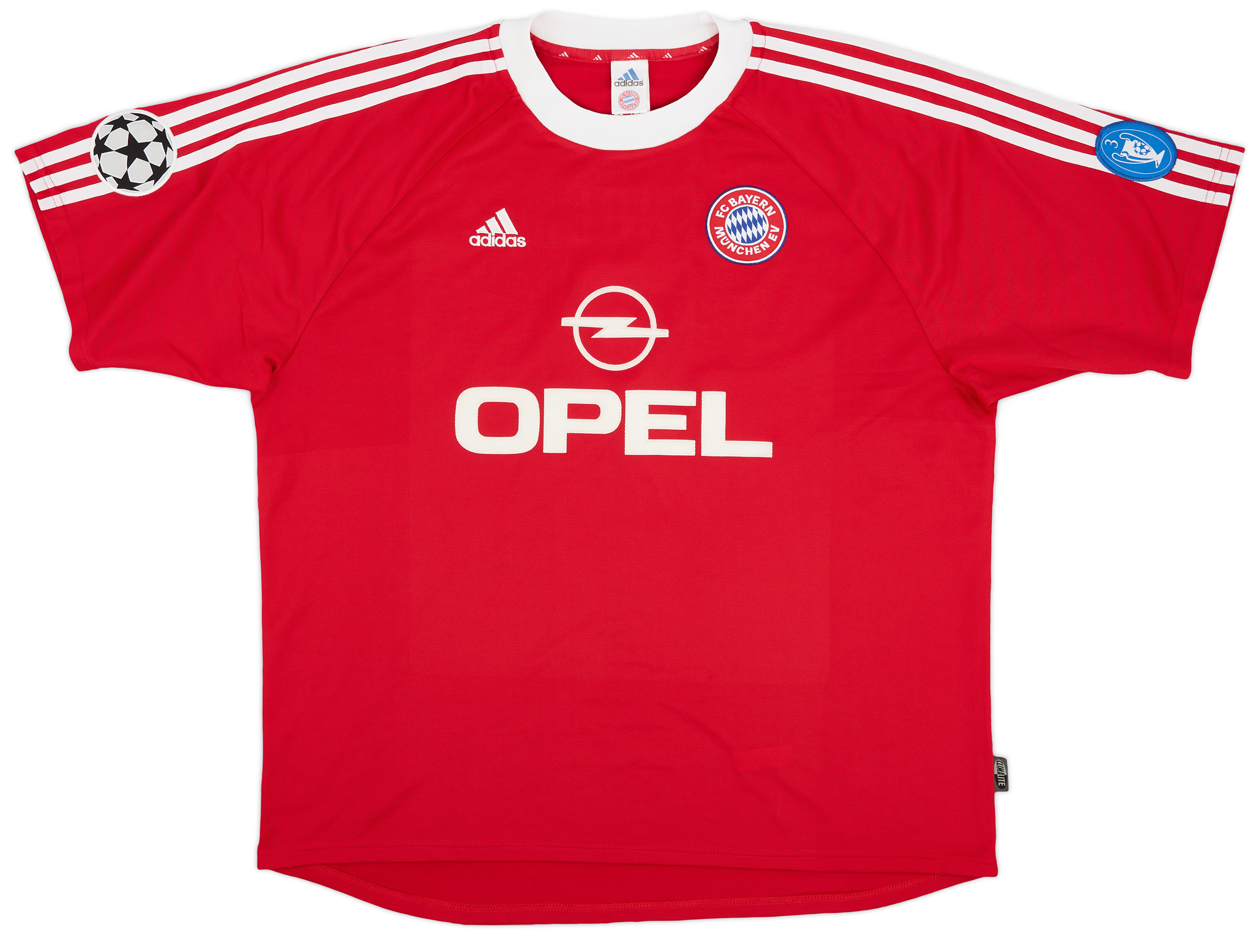 2000-01 Bayern Munich CL Shirt Scholl #7 - 9/10 - (XXL)