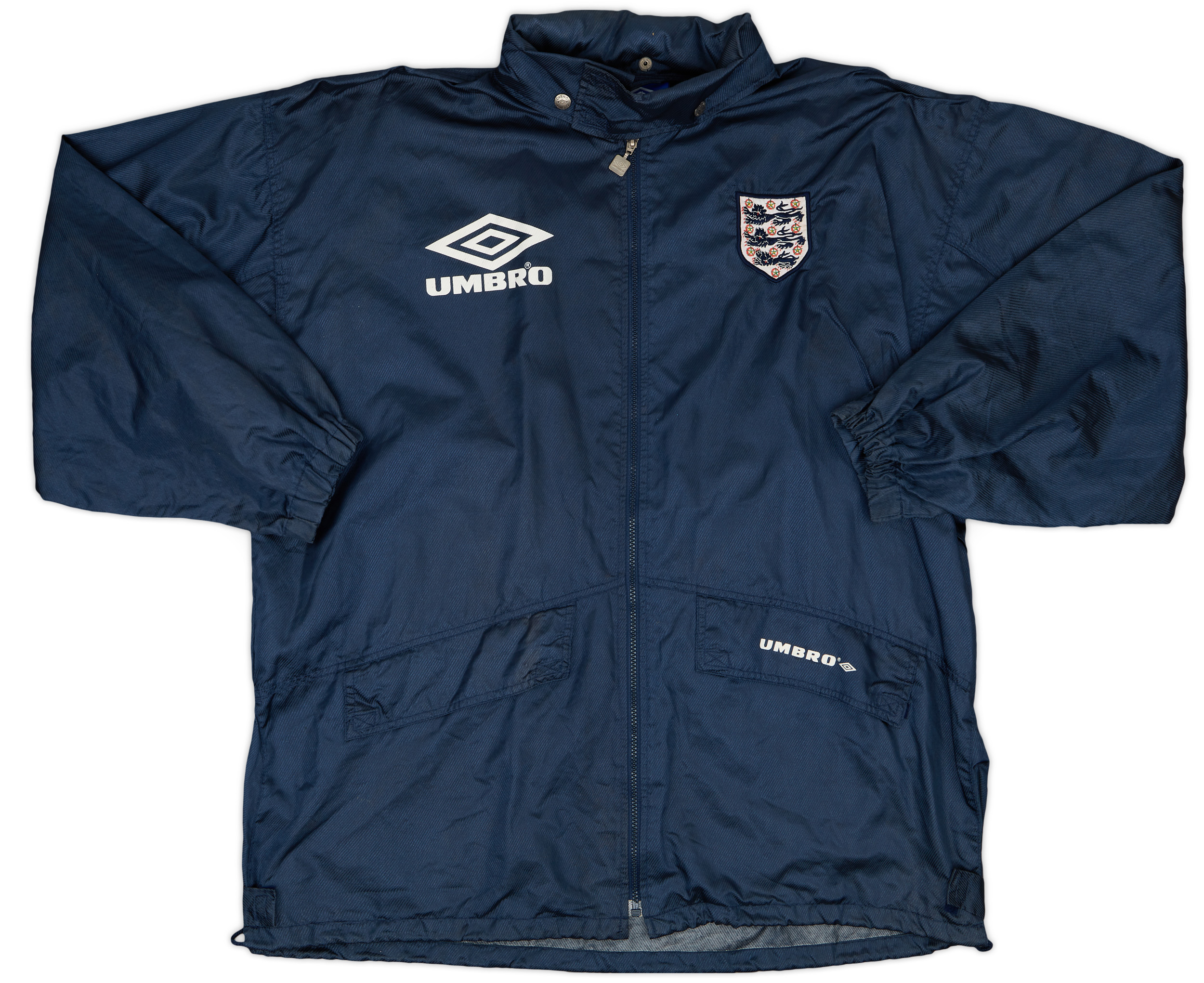 1996-98 England Umbro Track Jacket - 6/10 - (L) 1996-98 England Umbro Track Jacket - 6/10 - (L)