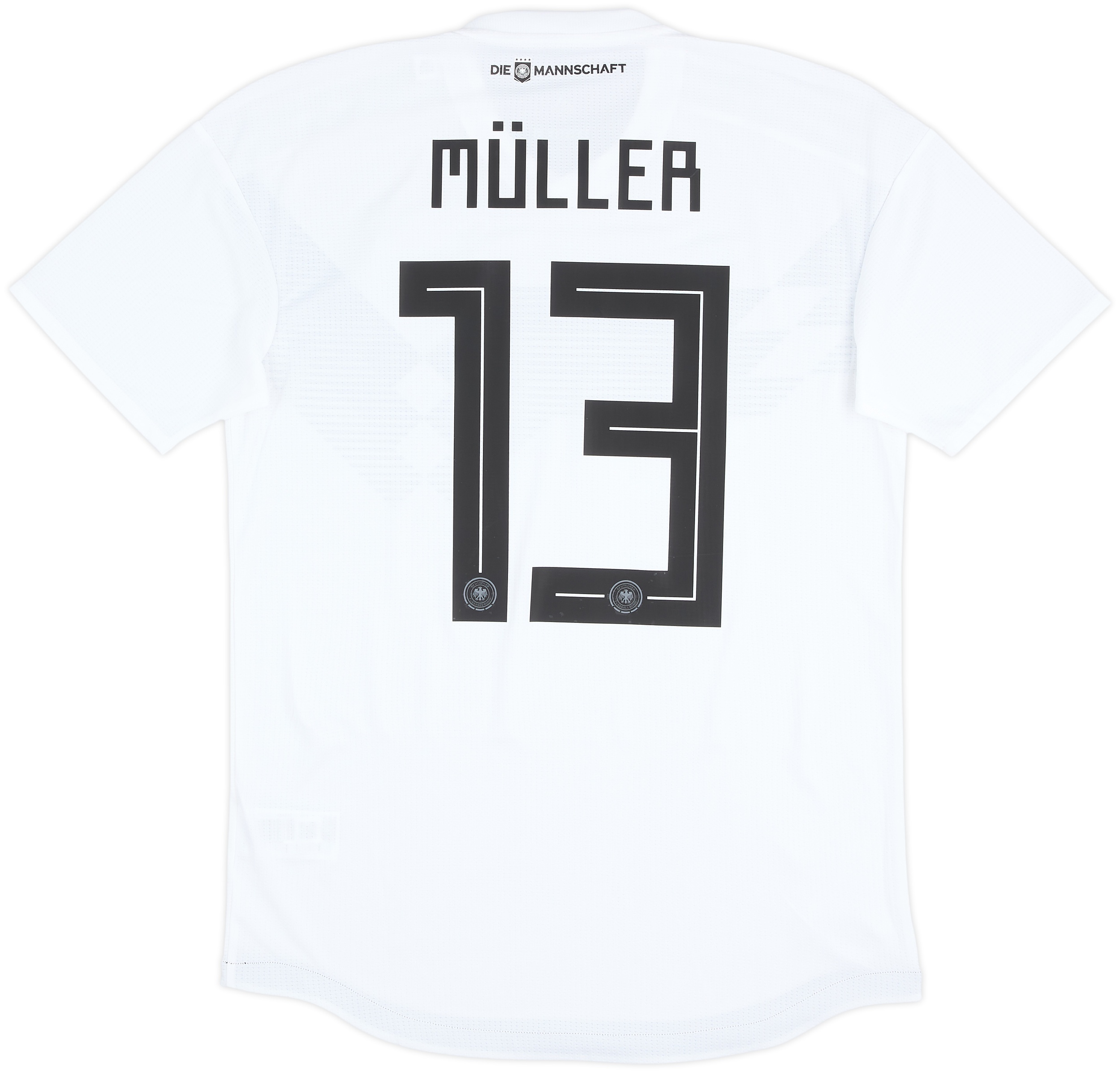2018-19 Germany Authentic Home Shirt Muller #13 - 10/10 - (M)