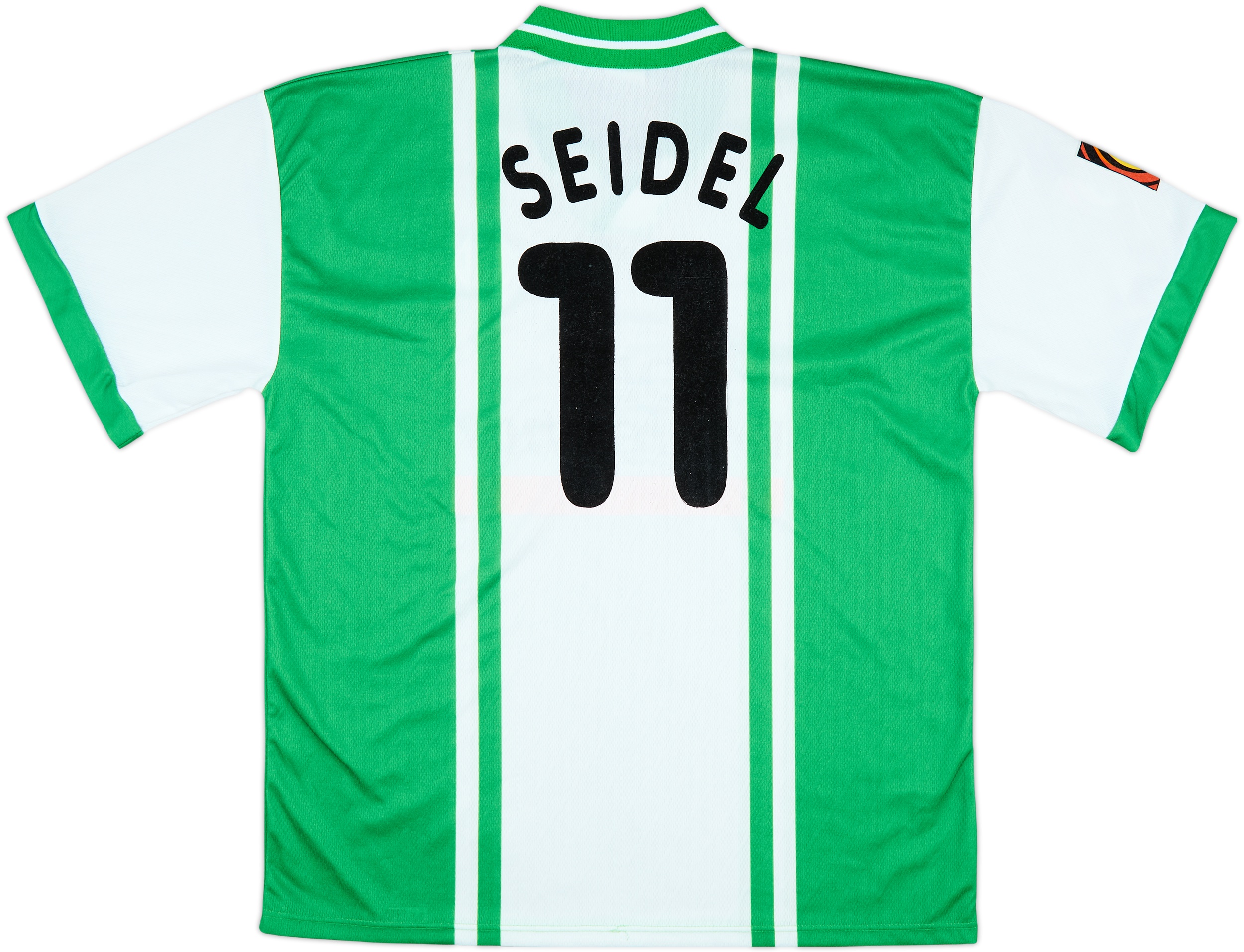 1996-97 Werder Bremen II Match Issue Home Shirt Seidel #11