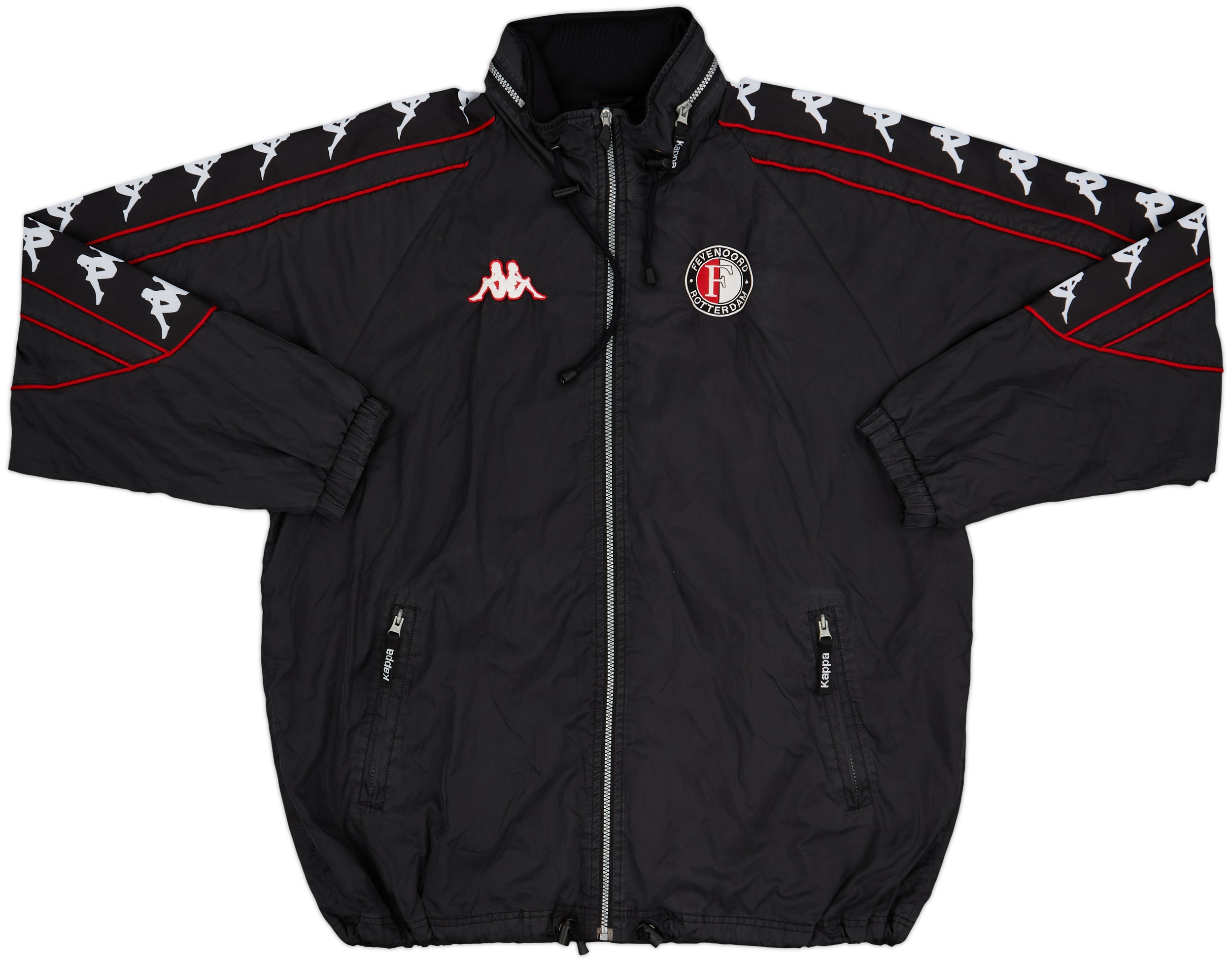 2000-01 Feyenoord Kappa Track Jacket - 8/10 - (XL) 2000-01 Feyenoord Kappa Track Jacket - 8/10 - (XL)