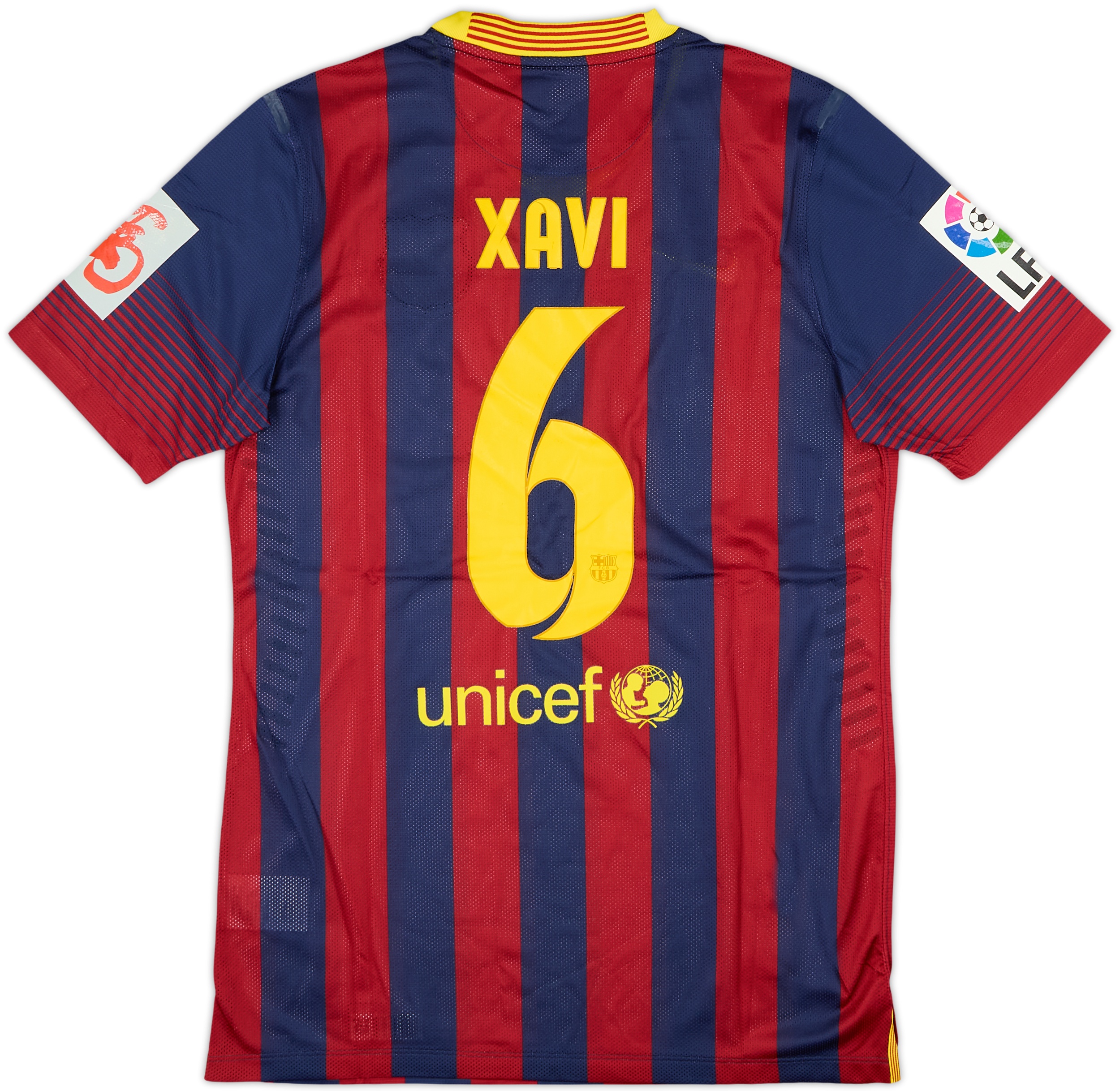 FC Barcelona XAVI 6 長袖 ユニフォーム S 190226933674-
