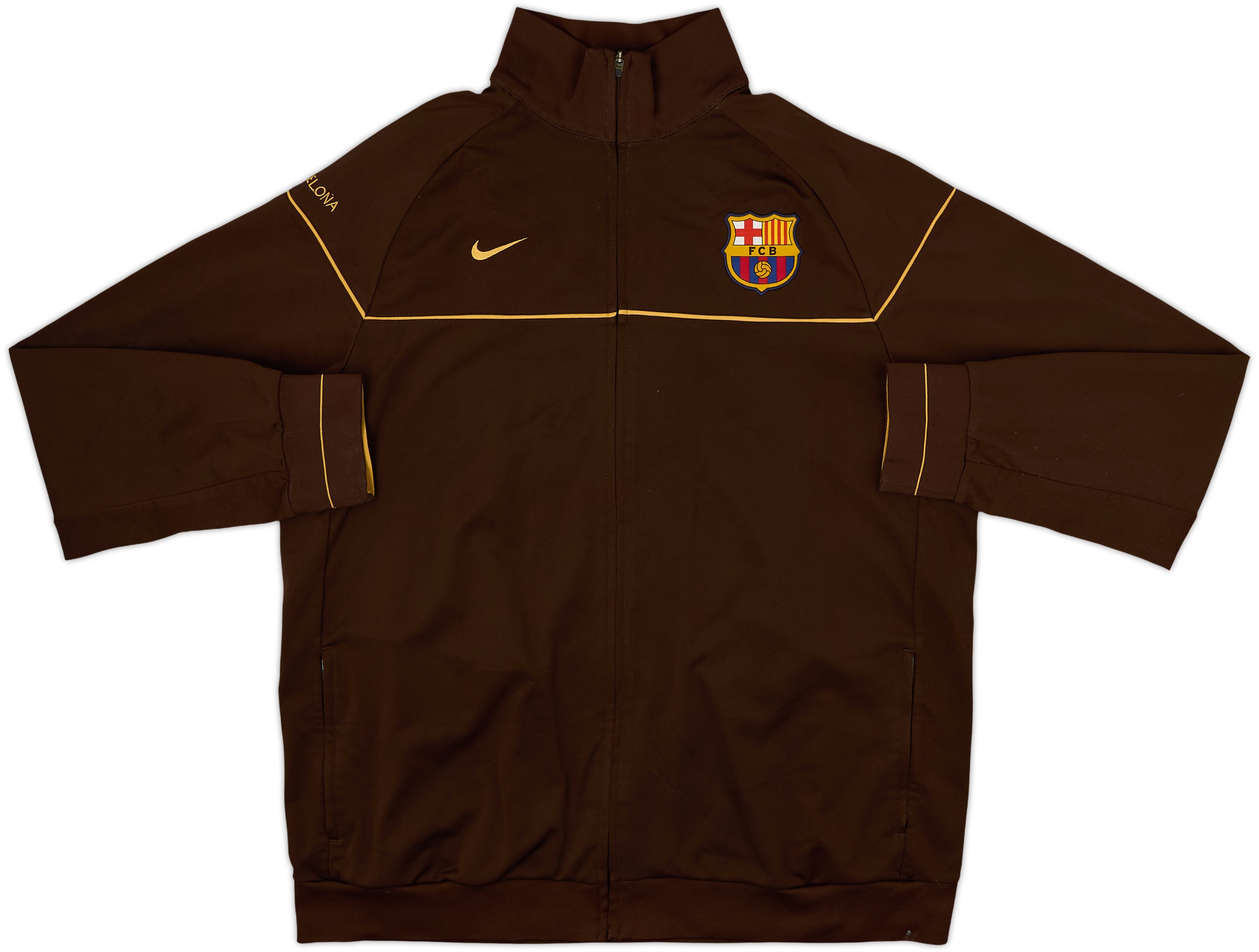 2008-09 Barcelona Nike Track Jacket - 7/10 - (XXL)