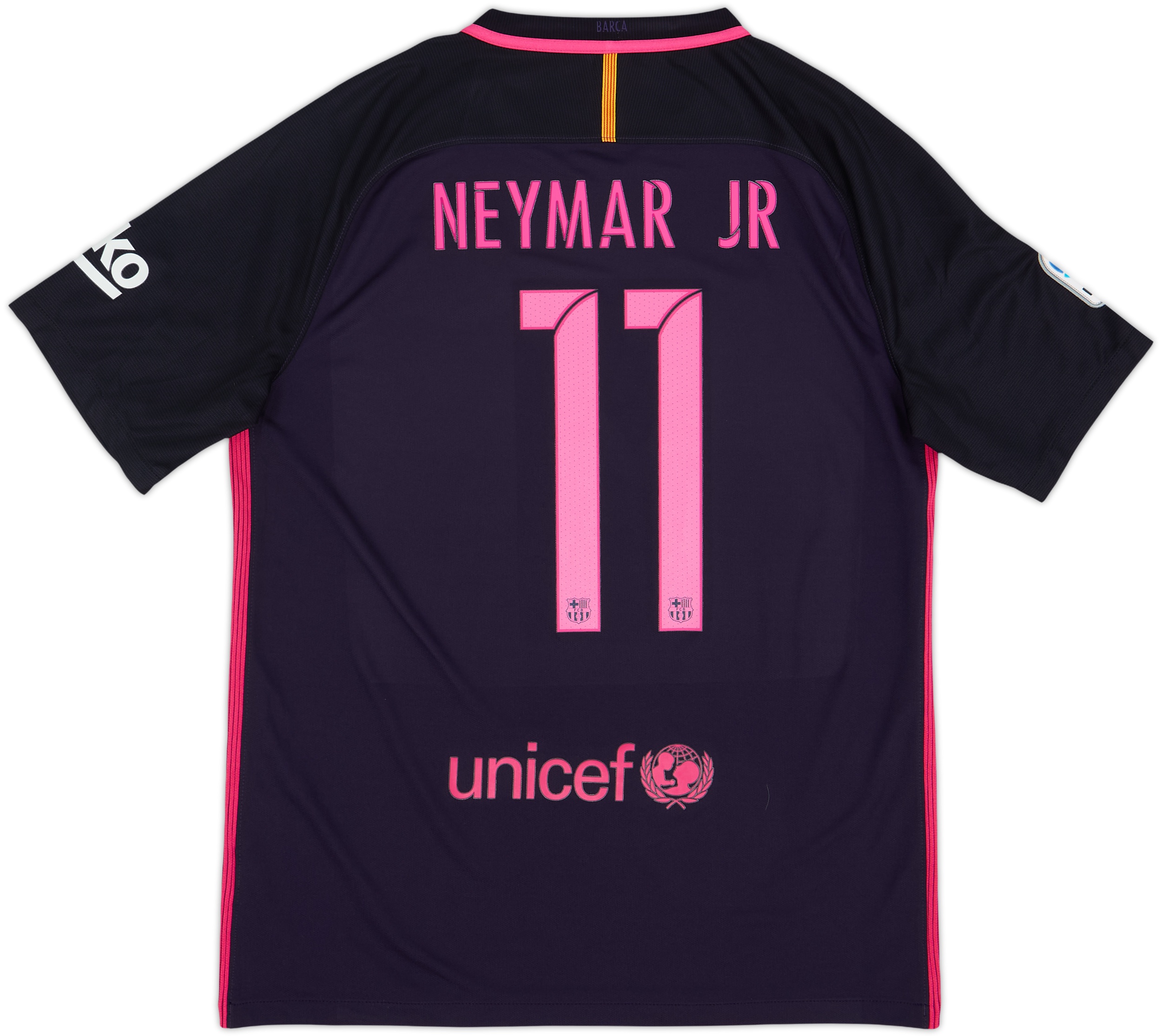 2016-17 Barcelona Away Shirt Neymar Jr #11 - 10/10 - (L)