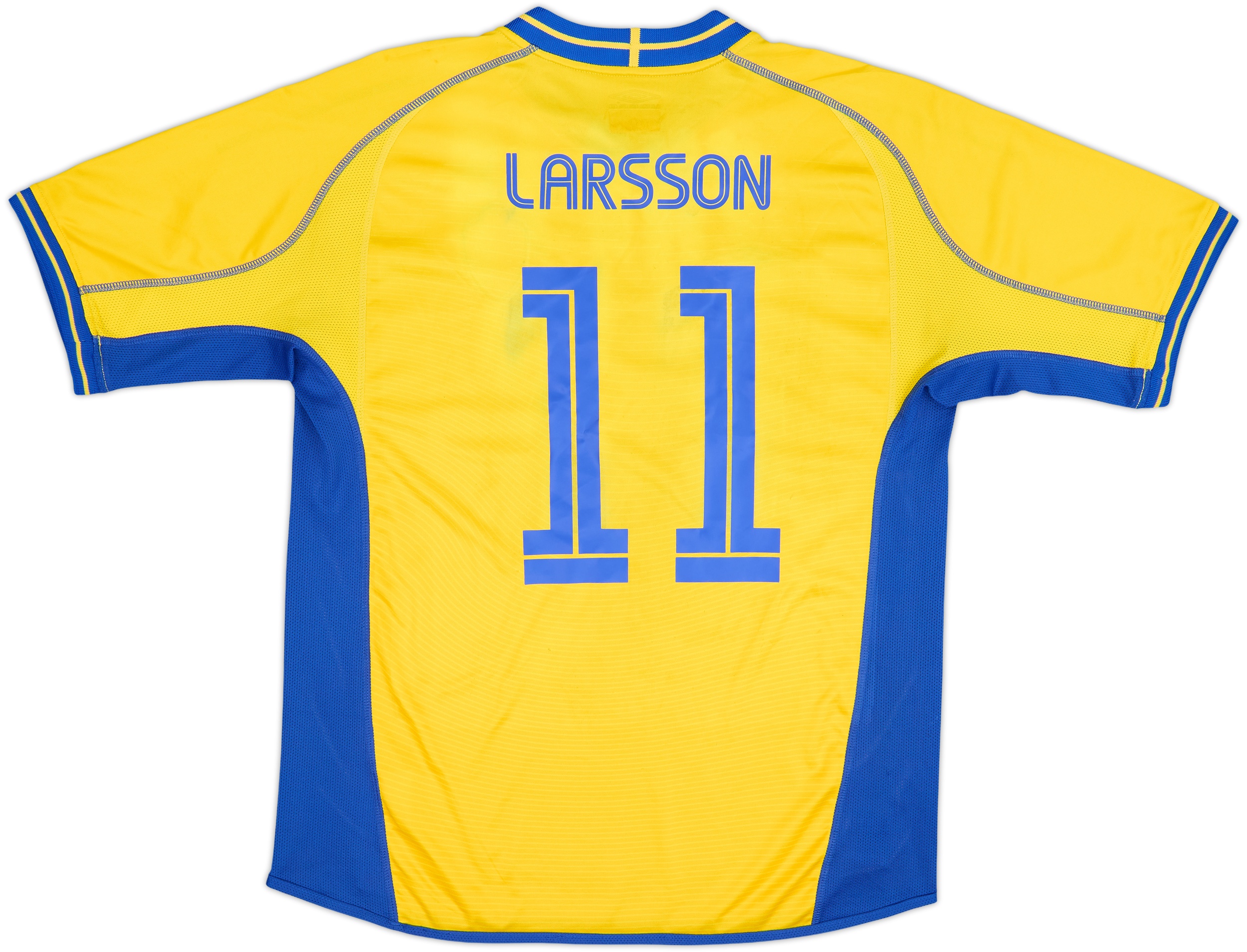 Maillot Larsson #11 Suède 2003 - 2004 Extérieur Nom ... - eBay
