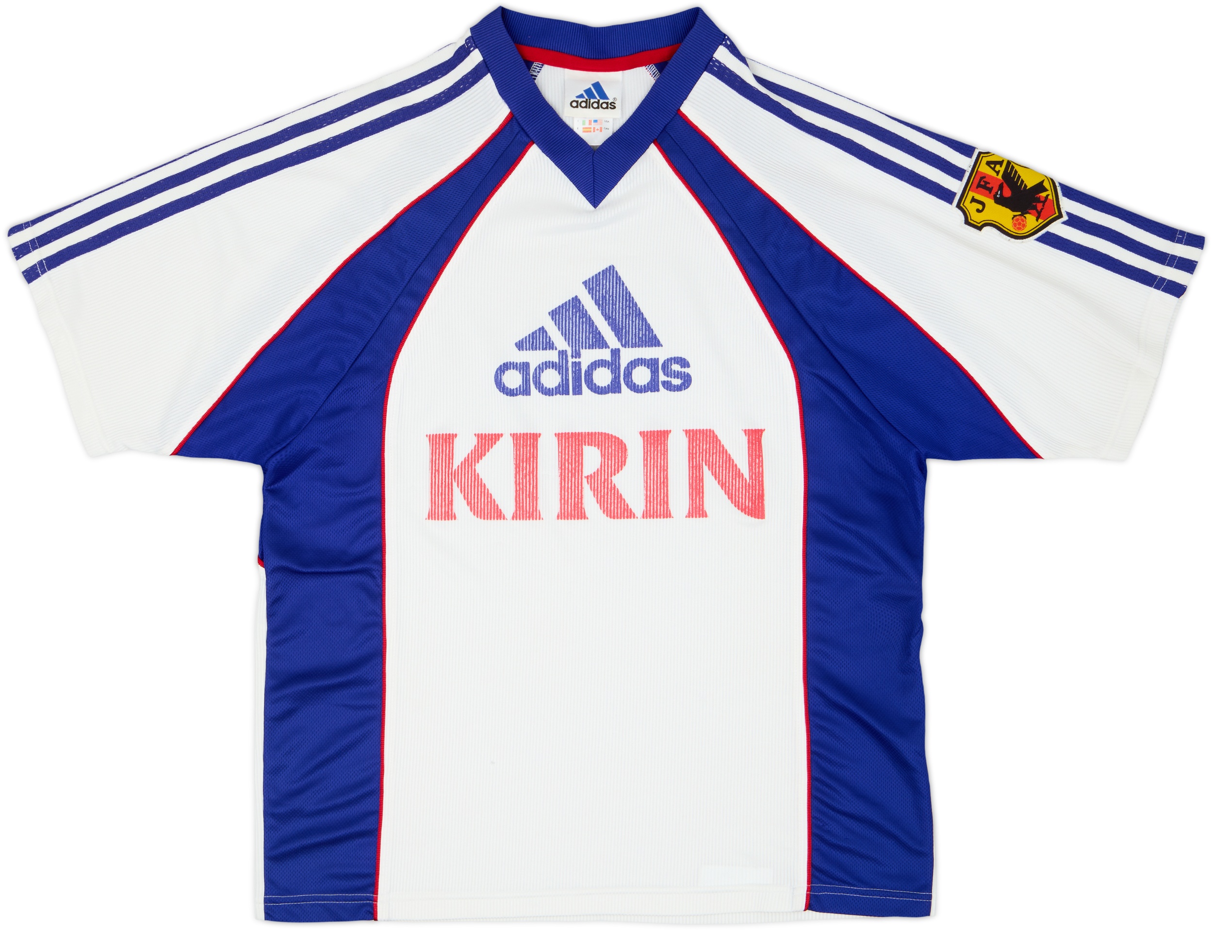2000-02 Japan adidas Training Shirt - 6/10 - (M)