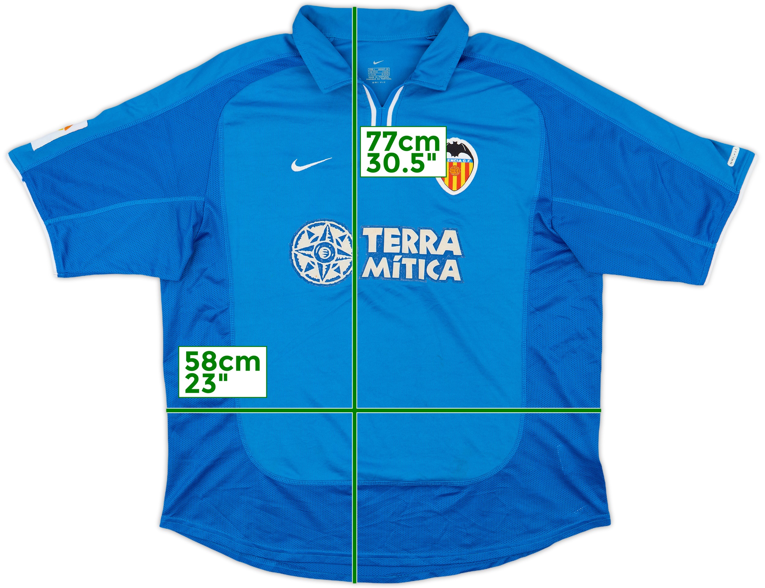 期間限定・お買い得商品: |産地直送 2000-01 Valencia Third Shirt - 8/10 - (L) ウェア