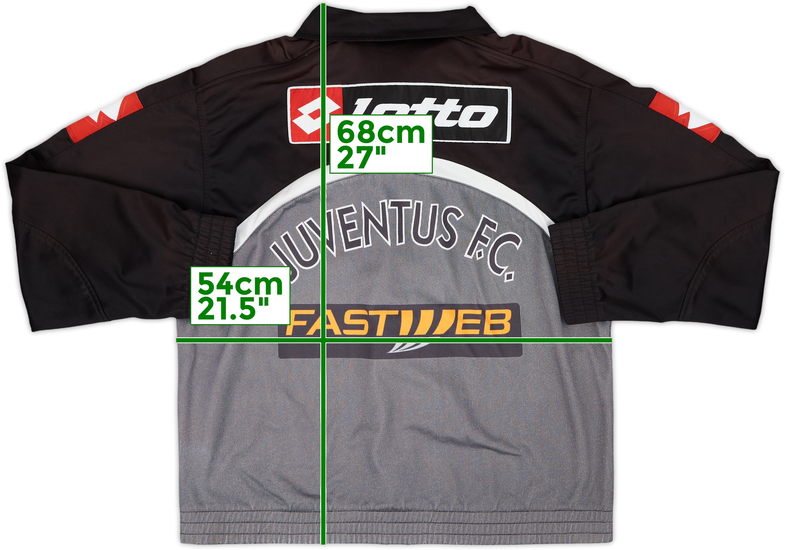 2001-02 Juventus Lotto Track Jacket - 8/10 - (M) 2001-02 Juventus Lotto Track Jacket - 8/10 - (M)