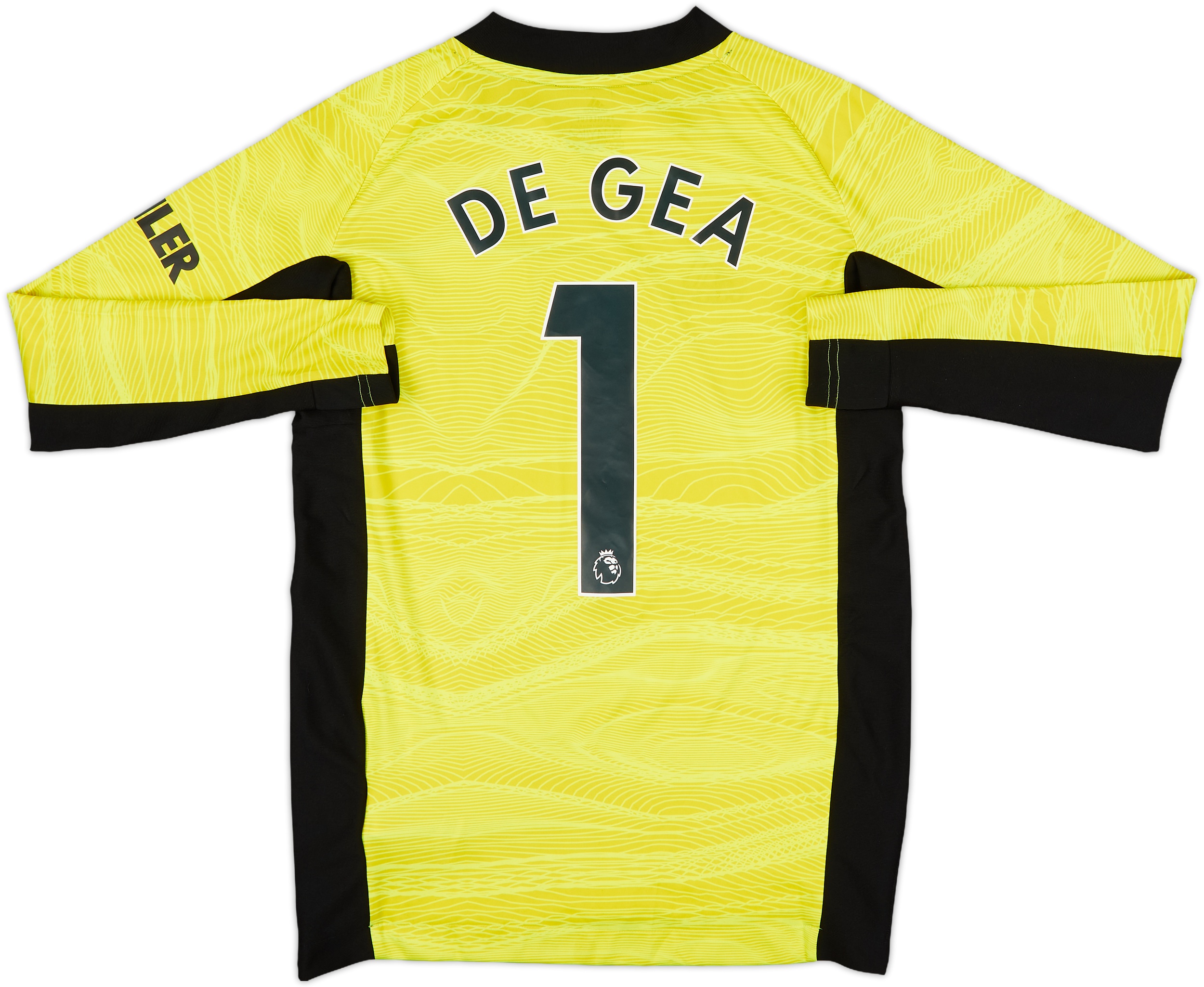 2021-22 Manchester United GK Shirt De Gea #1 - 9/10 - (L.Boys)