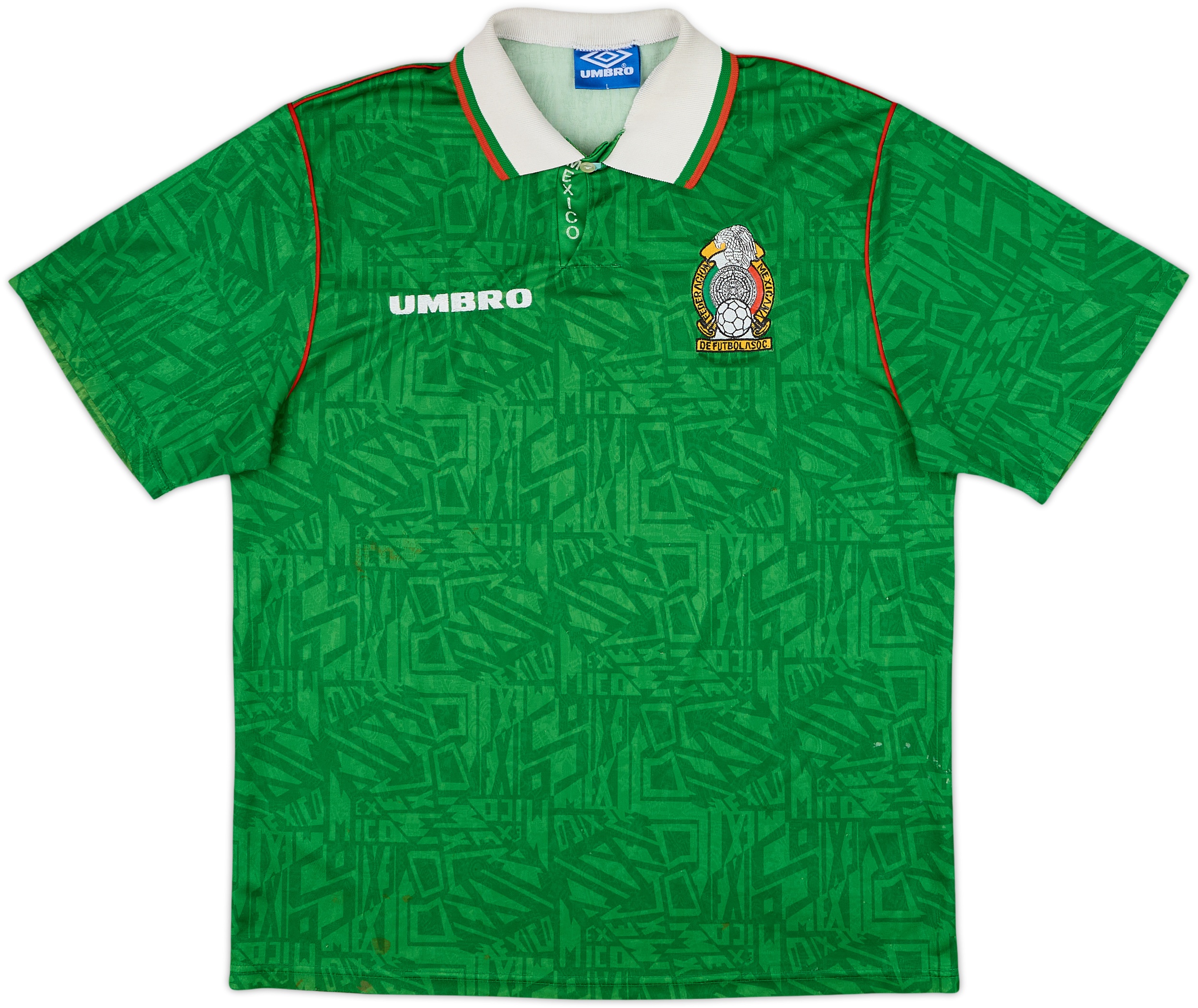 1994-95 Mexico Home Shirt - 7/10 - (L)