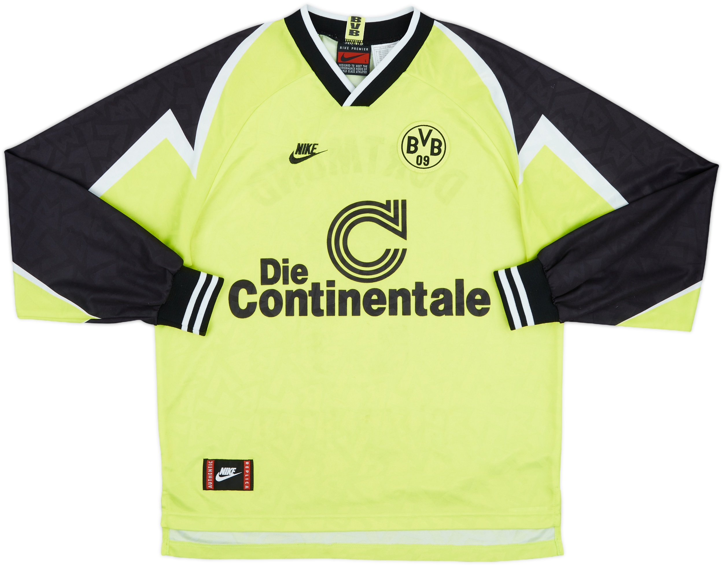 NIKE Borussia Dortmund 1995/96 サッカーシャツ 190325479107-