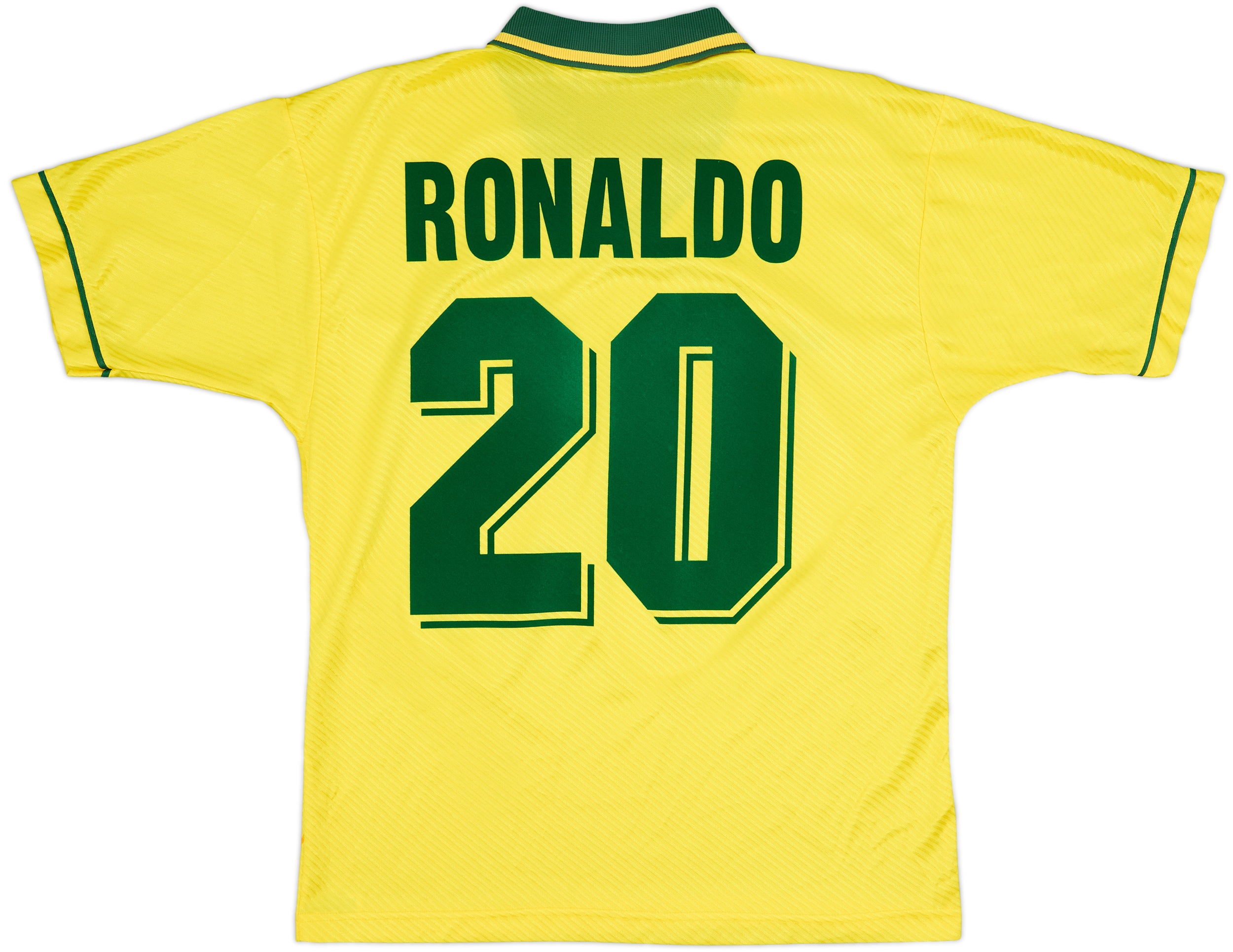 1994 Brazil Home Shirt Ronaldo #20 - 7/10 - (M)