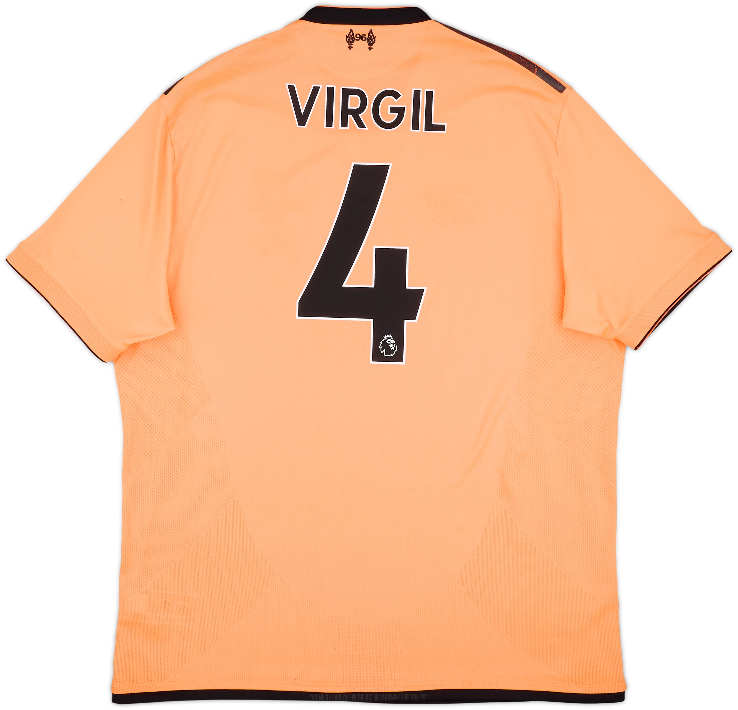 2017-18 Liverpool 125 Years Third Shirt Virgil #4 - 8/10 - (XL)