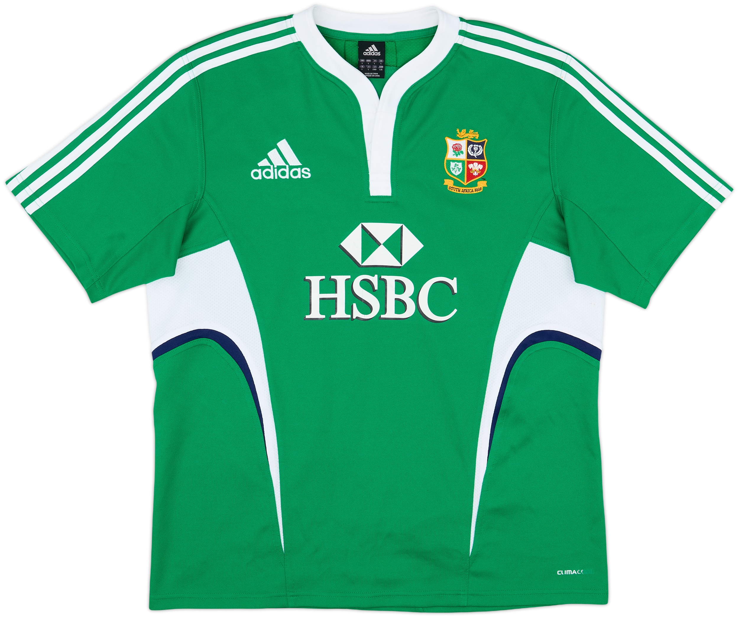 アディダス British Irish Lions Rugby Jersey 2009 British & Irish Lions Rugby adidas Training Shirt - 8