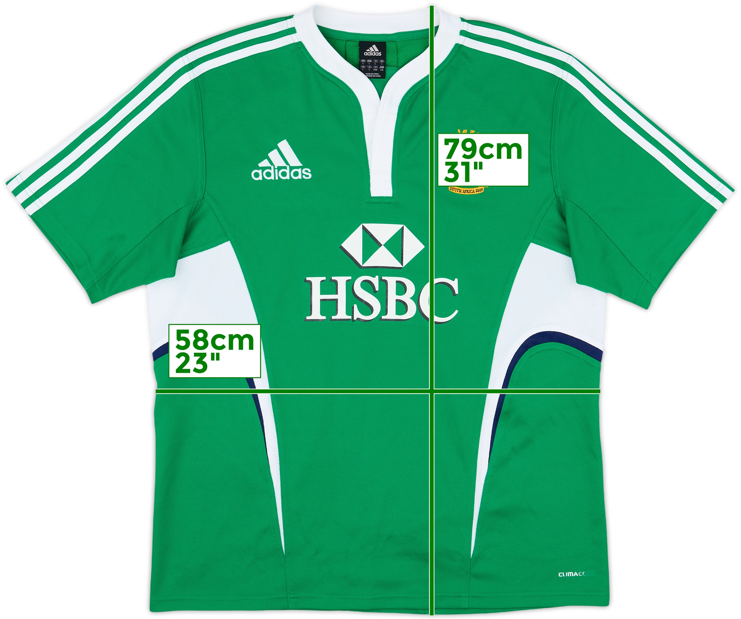 【美品！XL】2009〜10 Ireland L/s Rugby Shirt 39cfda6771303b07a7e7774e13f076