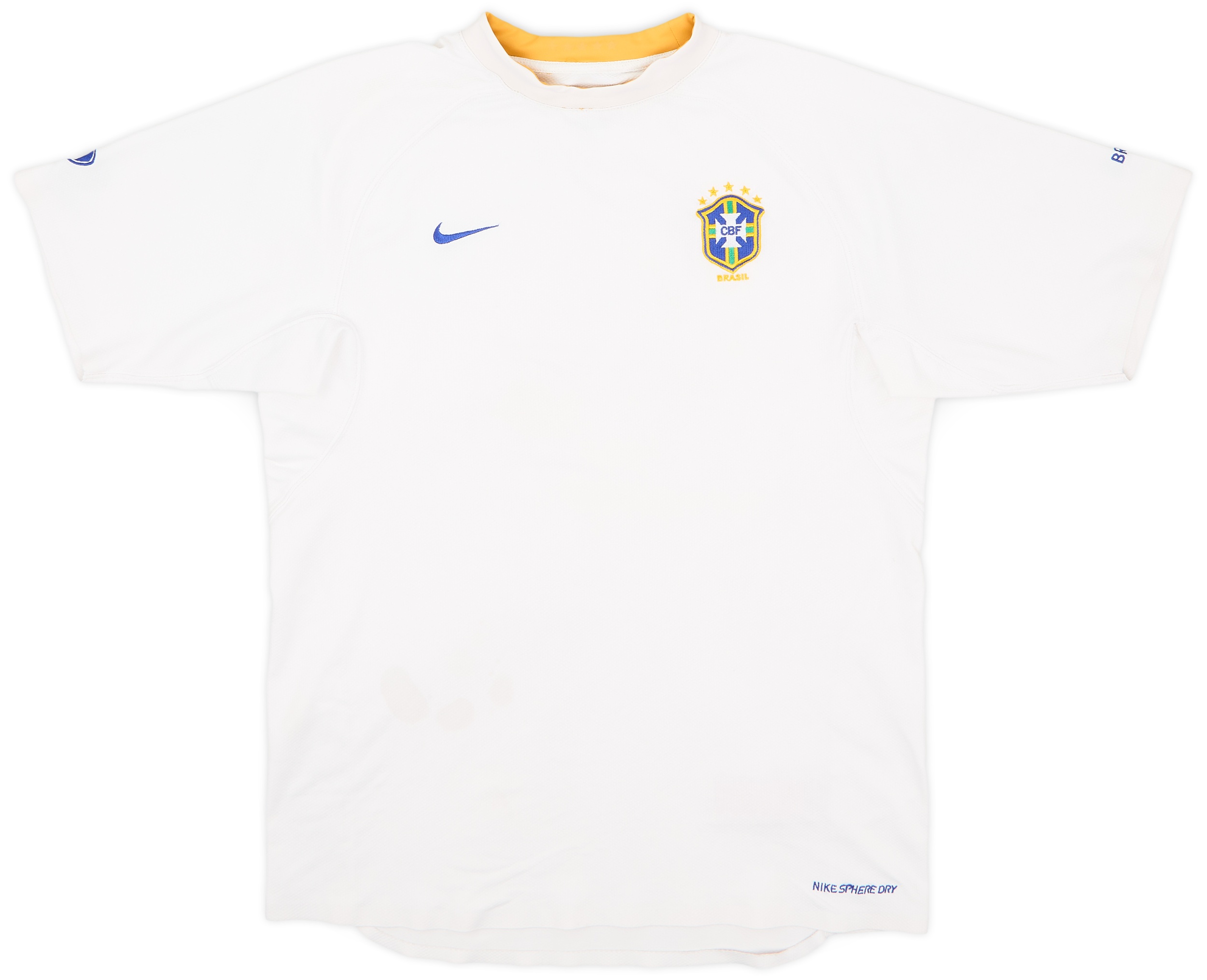 2006-07 Brazil Player Issue Nike Training Shirt - 5/10 - (M)
