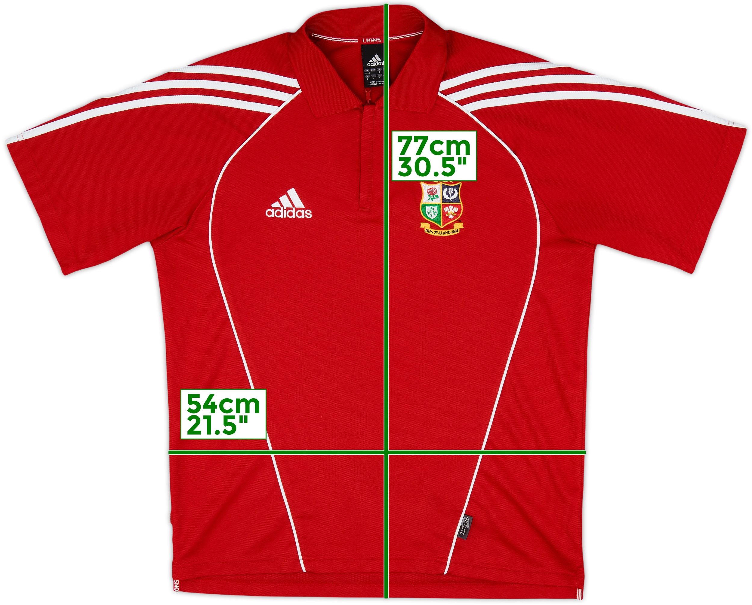 2005 British & Irish Lions Rugby 'New Zealand Tour' Shirt