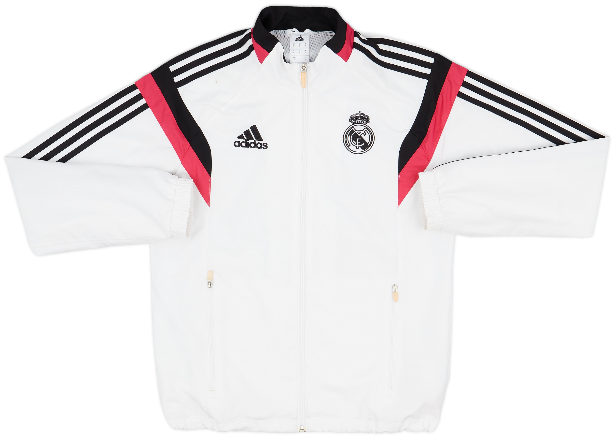 2013-14 Real Madrid adidas CL Track Jacket - 9/10 - (S/M)