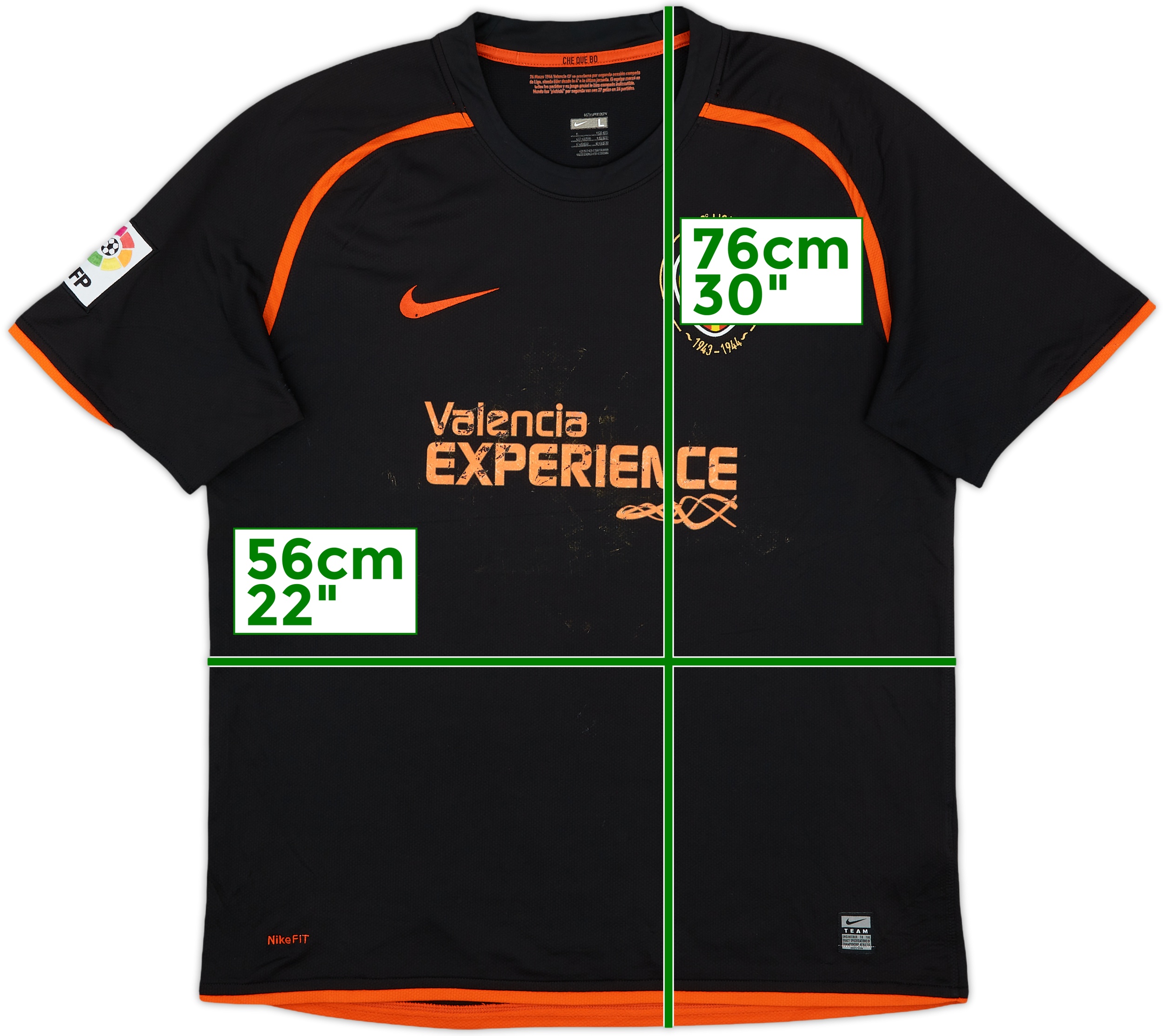 ウェア recent years model Valencia game shirt 190325481064-