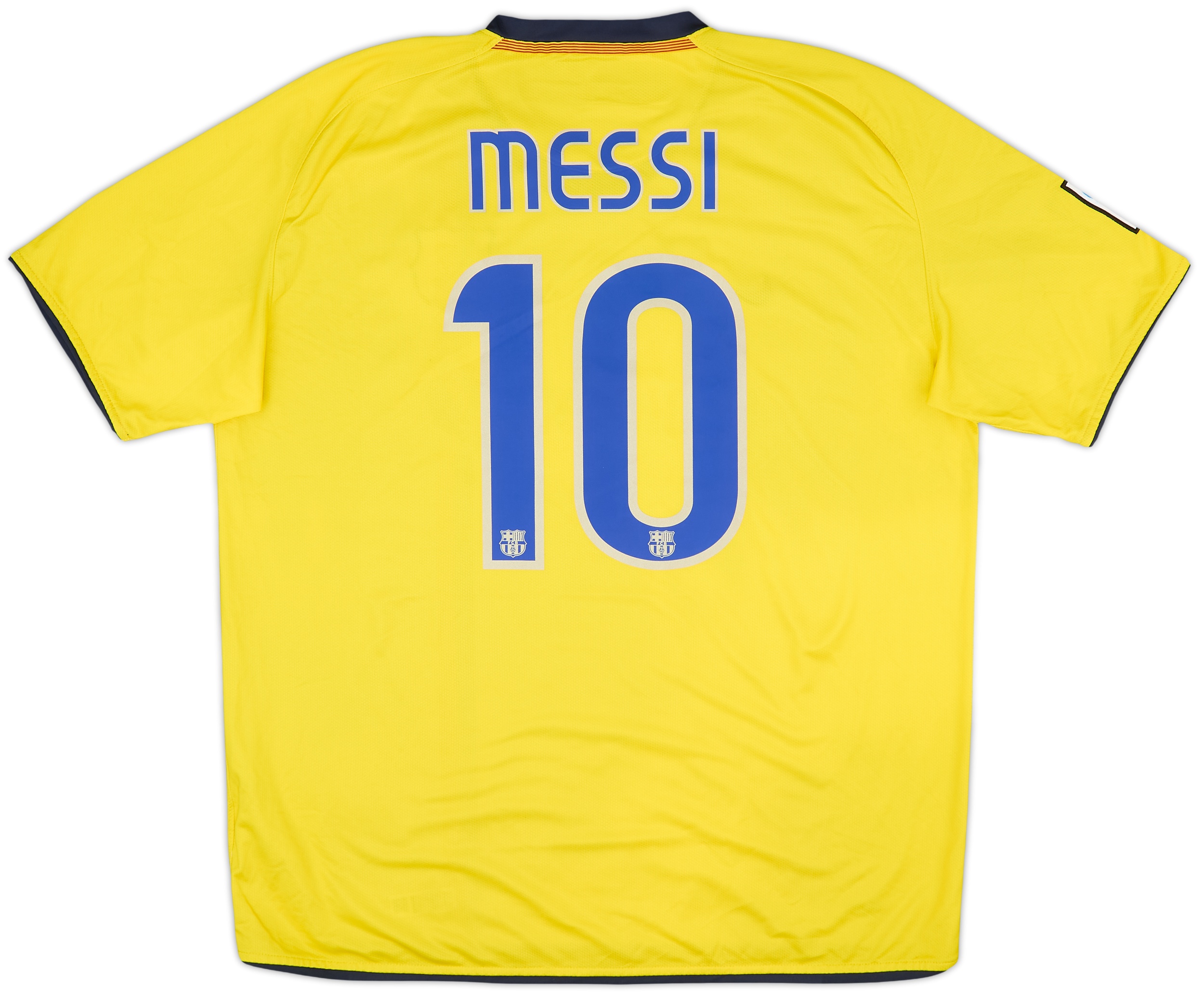 2008-10 Barcelona Away Shirt Messi #10 - 6/10 - (XL)