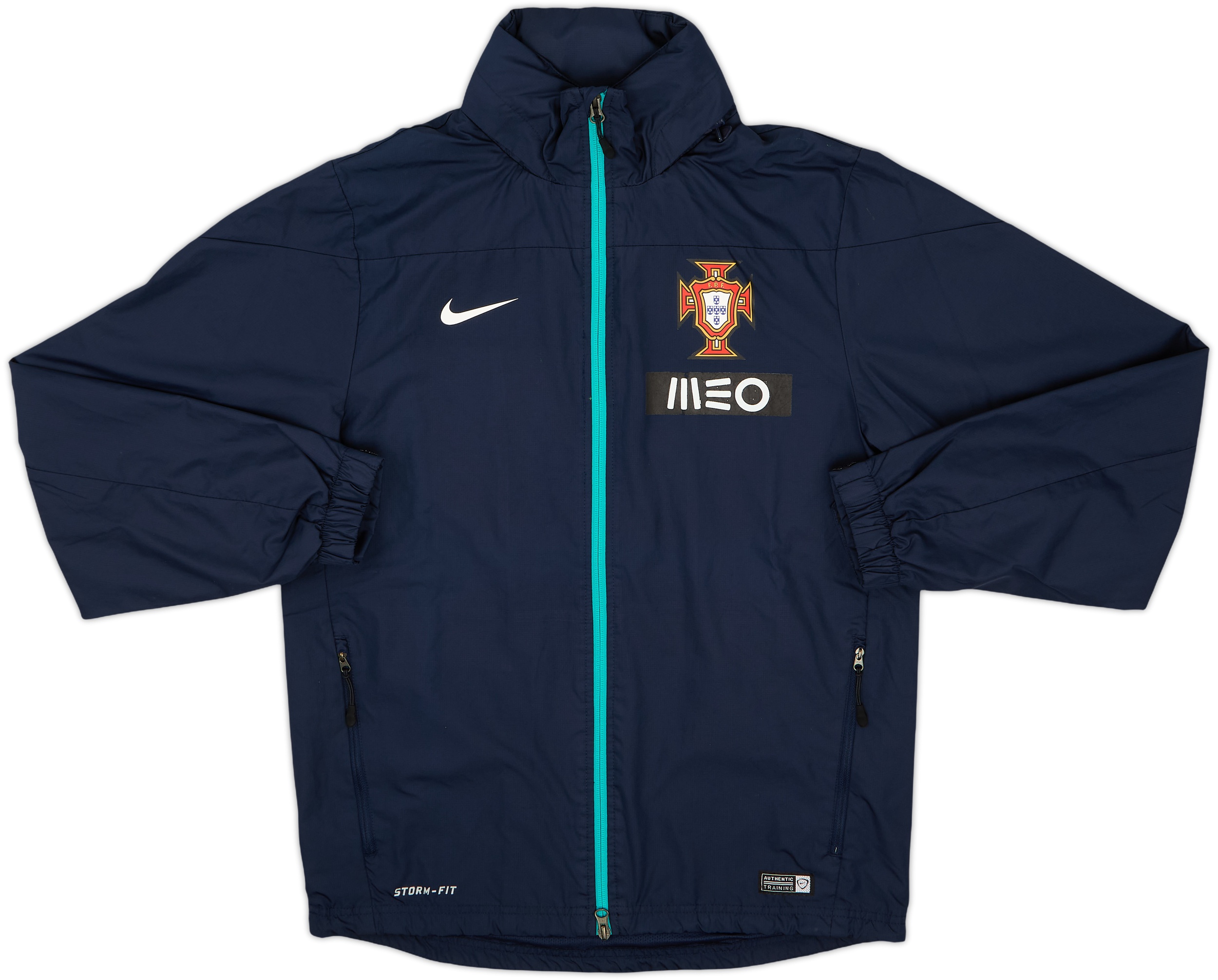 2014-15 Portugal Nike Player Issue Rain Jacket - 8/10 - (S)