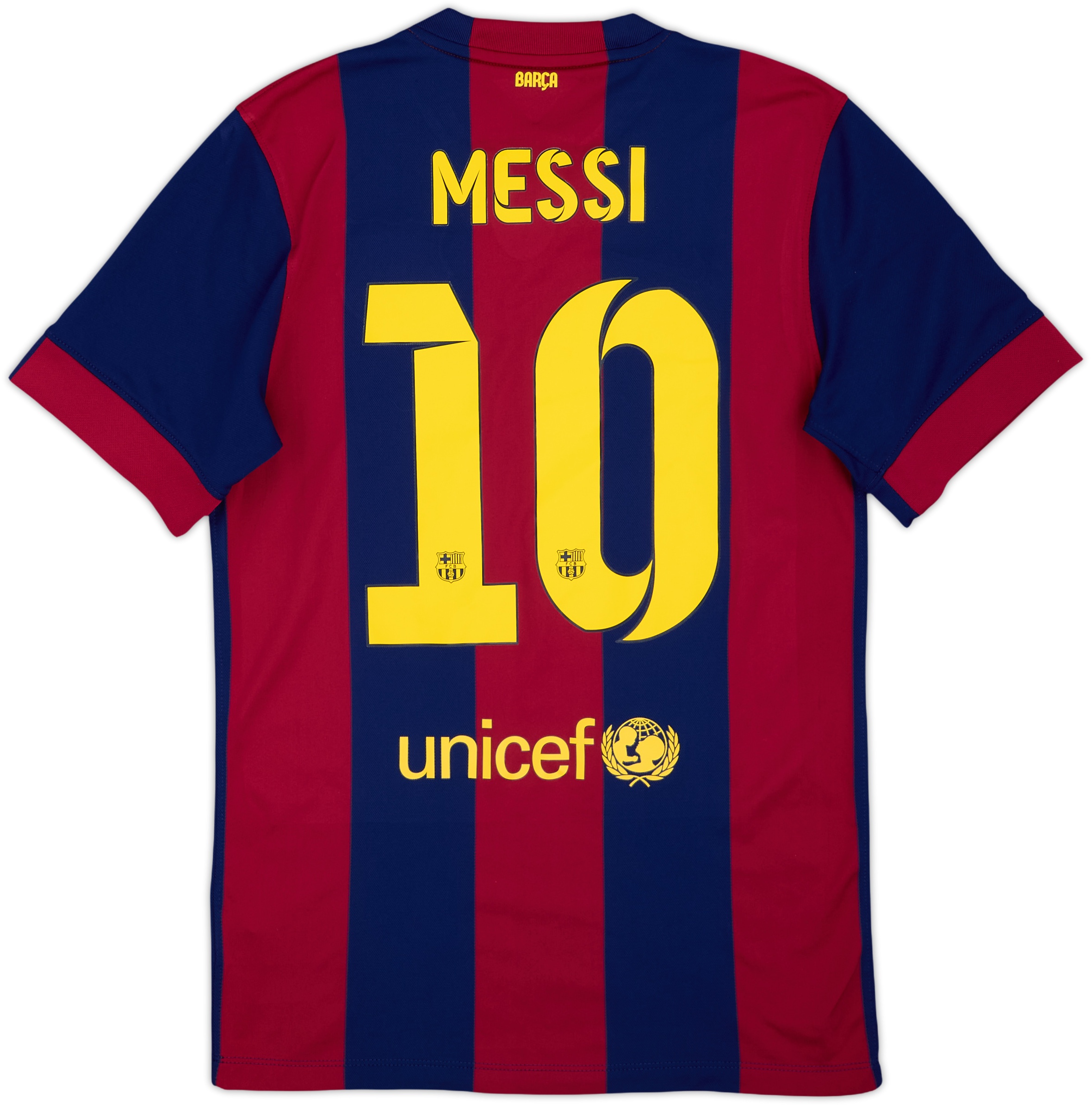 Barcelona Messi 10 オーセンティックユニフォーム S 190326963224-
