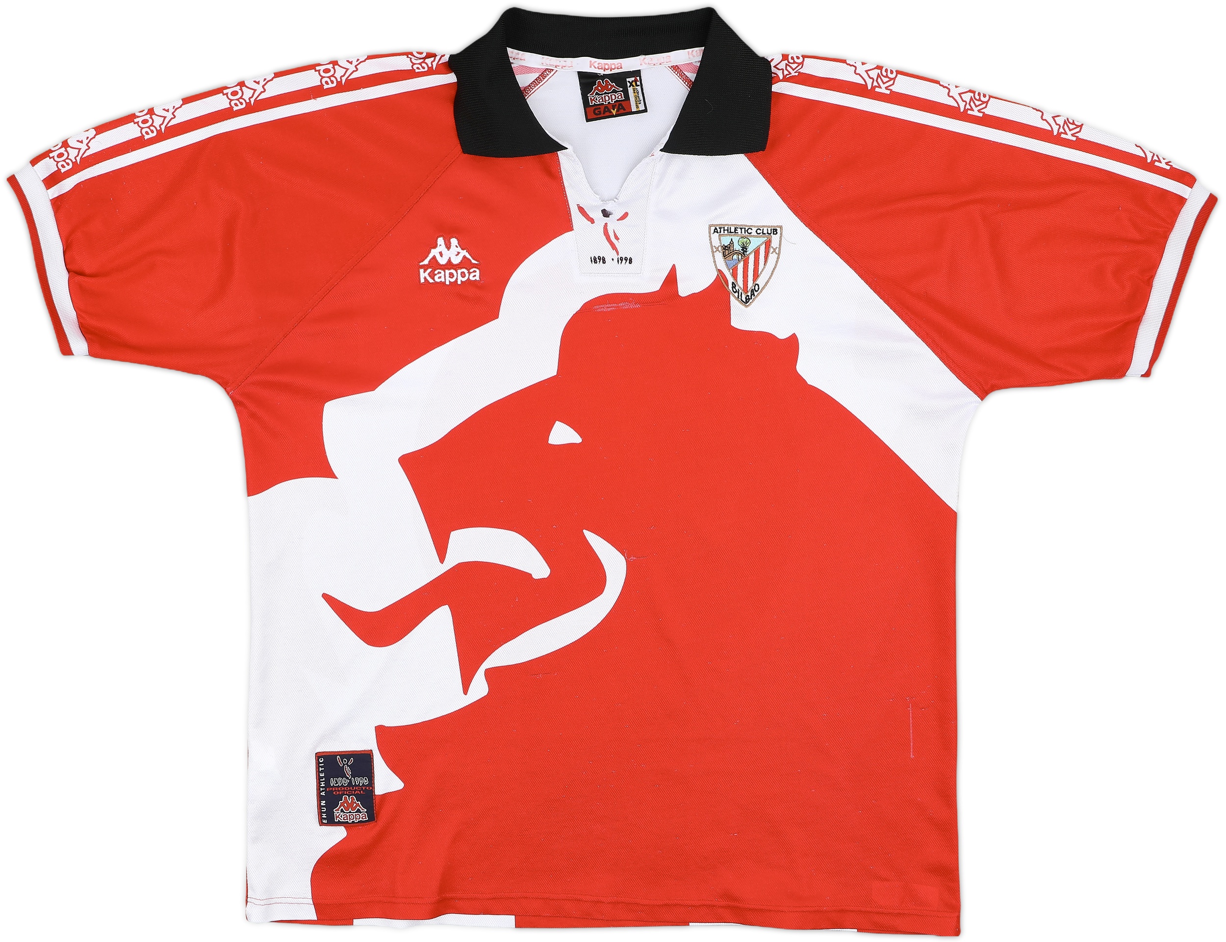 Vintage ATHLETIC CLUB BILBAO 1997-1998 Centenario shirt