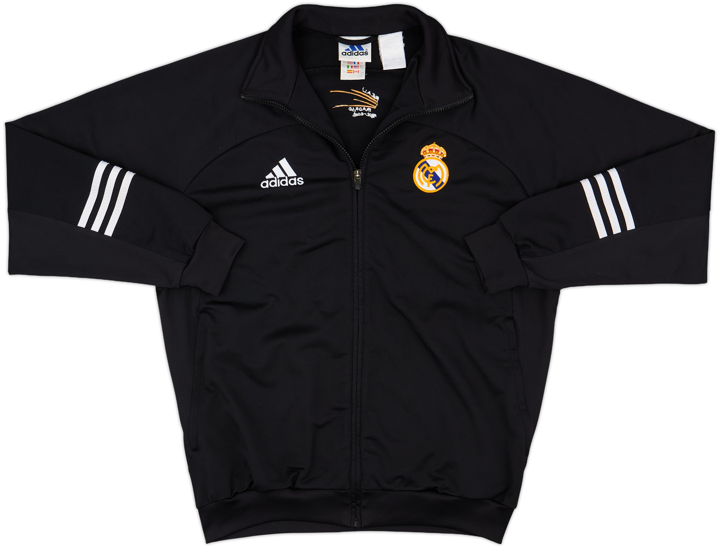 Real Madrid FC Adidas Vintage Track Top Full Zip Jacket | eBay