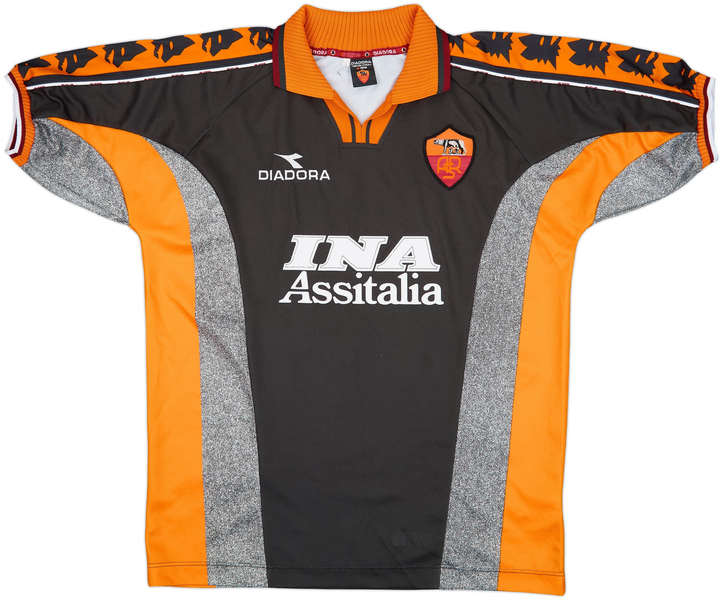 1999 - 00 diadora Roma away 3rd ユニフォーム 1999 - 00 diadora Roma away 3rd ユニフォーム 1999 - 00 diadora