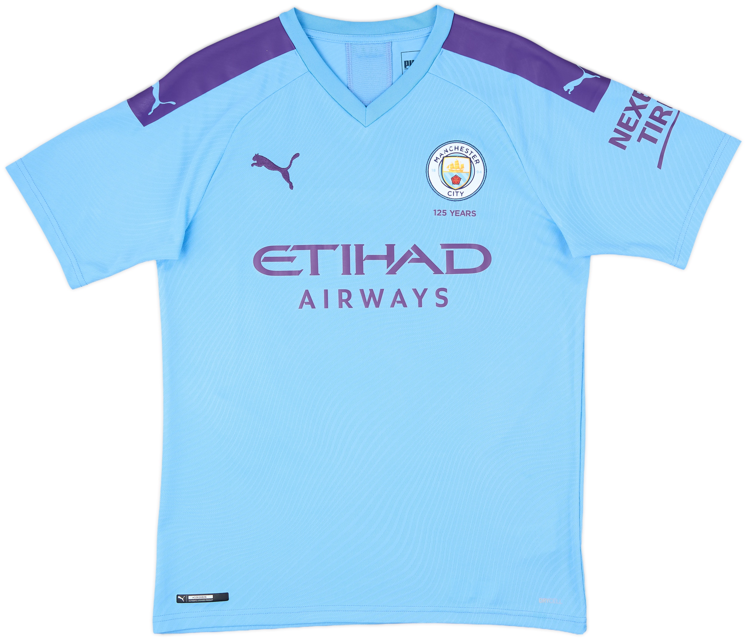 2019-20 Manchester City Home Shirt De Bruyne #17 - 7/10 - (M)