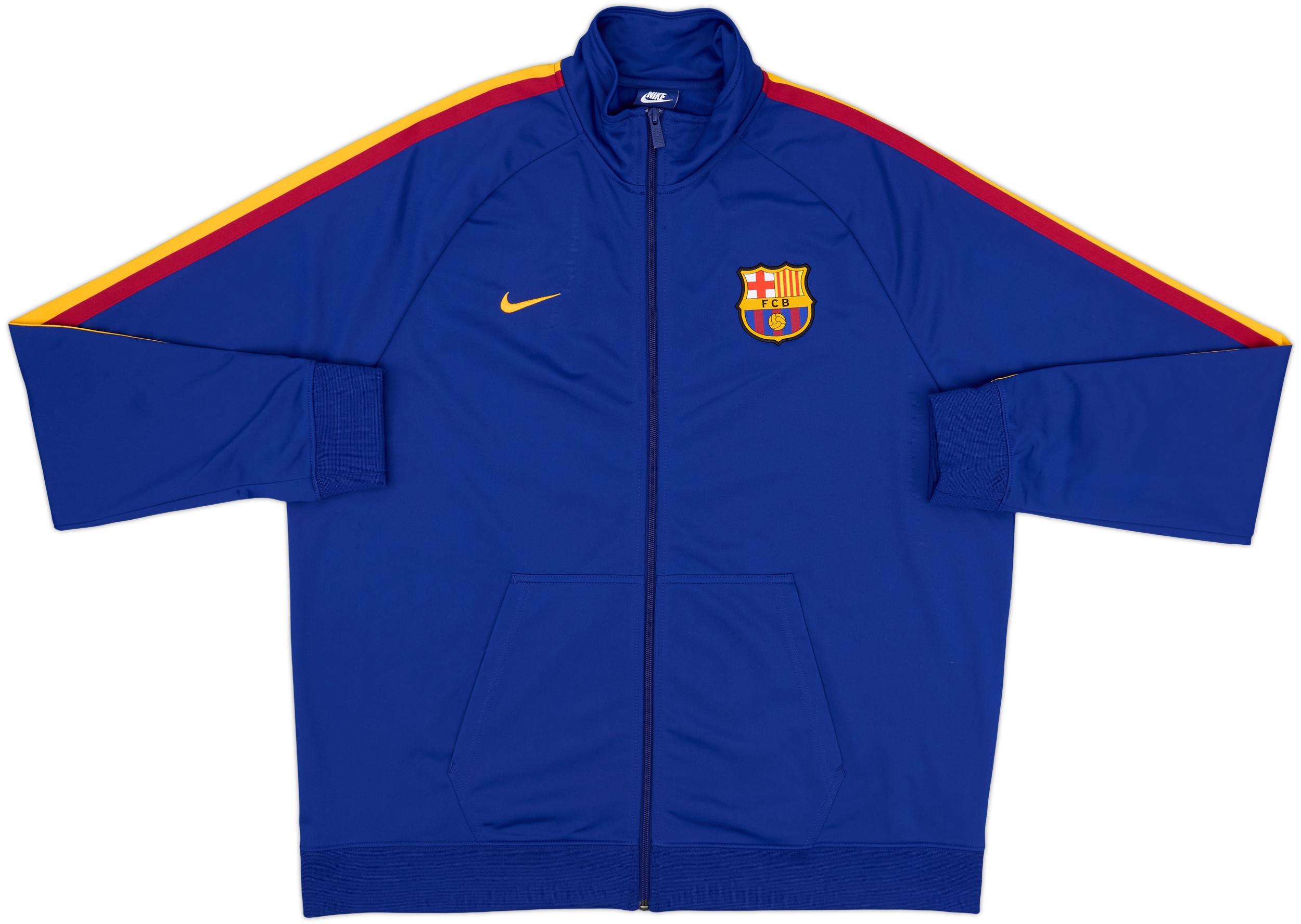 ウェア nike soccer FC Barcelona track jacket jL BARCELONA FOOTBALL SOCCER TRACK TOP JACKET NIKE sz XXL MEN