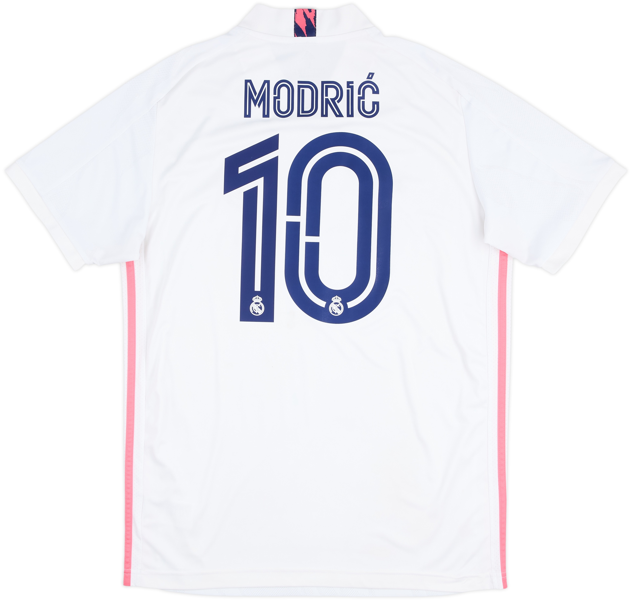 2020-21 Real Madrid Home Shirt Modric #10 - 6/10 - (L)